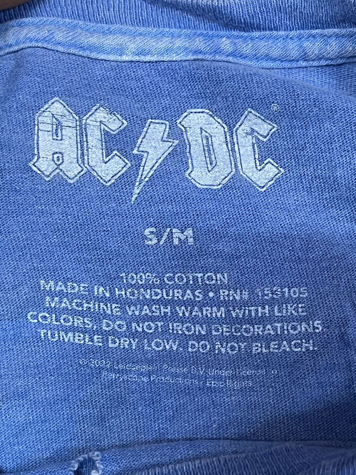Band Tees AC/DC Distressed Tour Tee🔥🔥🔥 Size US XXL / EU 58 / 5 - 2 Thumbnail