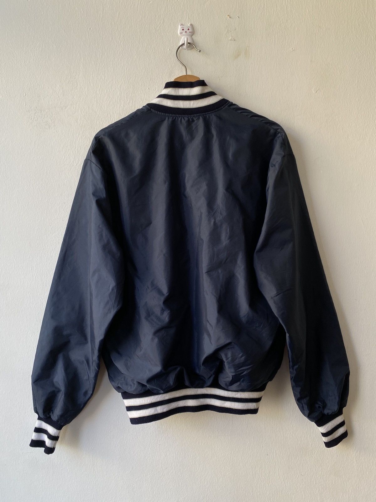 New York Yankees × Vintage Vintage 90s New York Yankees Nylon Jacket Size US M / EU 48-50 / 2 - 4 Thumbnail