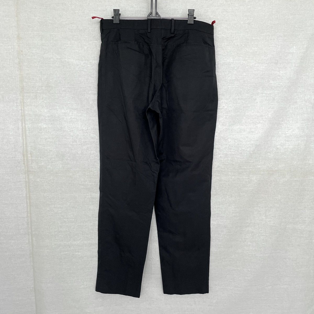 Prada Prada Black Trousers Fine Twill Wool Made in Italy Size US 34 / EU 50 - 2 Thumbnail