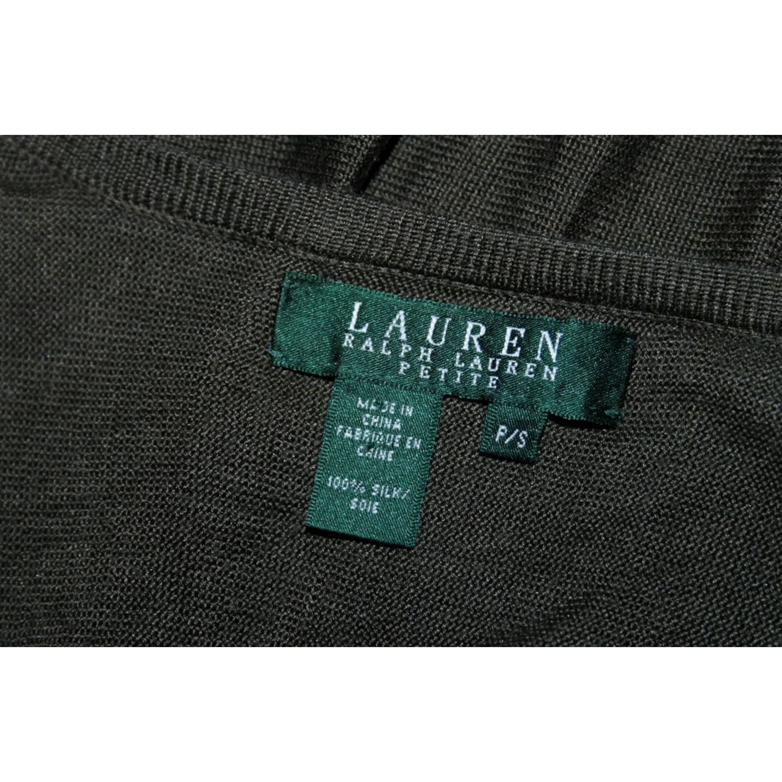 Ralph Lauren Lauren Ralph Lauren Cardigan Jumper - Silk - S - Womens - Multicoloured - Petite Size S / US 4 / IT 40 - 6 Thumbnail