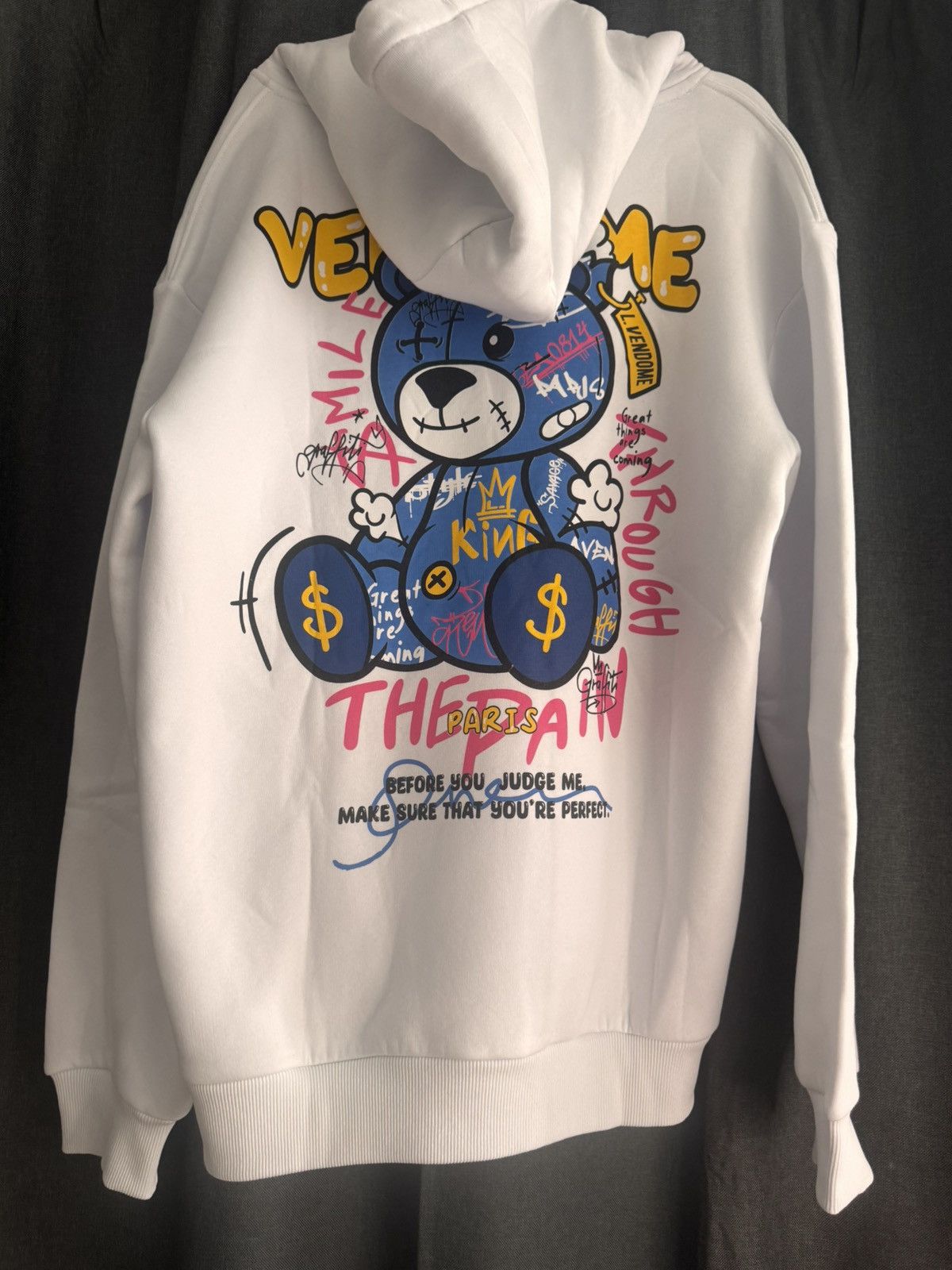 Other hoodie louis vendôme “teddy graffiti” Size US XL / EU 56 / 4 - 5 Thumbnail