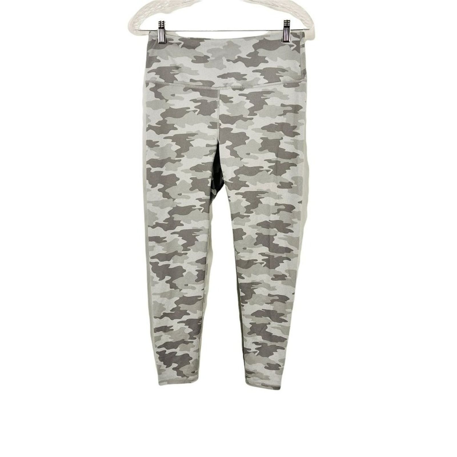 Kyodan Kyodan Legging Women's Grey Camo High Waisted Workout Gym M Size 28" / US 6 / IT 42 - 1 Thumbnail