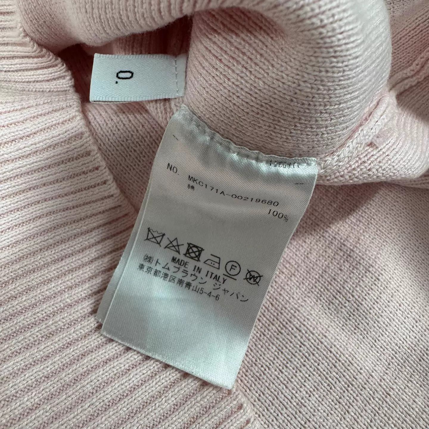 Thom Browne Thom Browne Classic 4-Bar Pink Knit Cardigan 0 99 new Size XS / US 0-2 / IT 36-38 - 7 Thumbnail