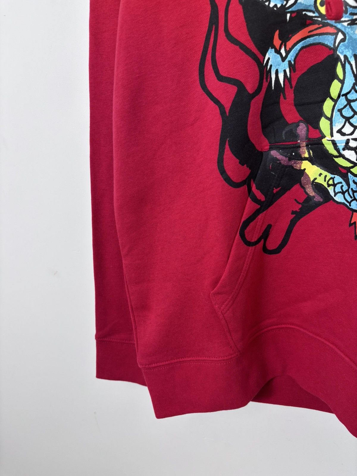 Ed Hardy Ed Hardy NWT Men’s Y2K Red Big Dragon Tattoo Logo Hoodie Size US L / EU 52-54 / 3 - 8 Thumbnail