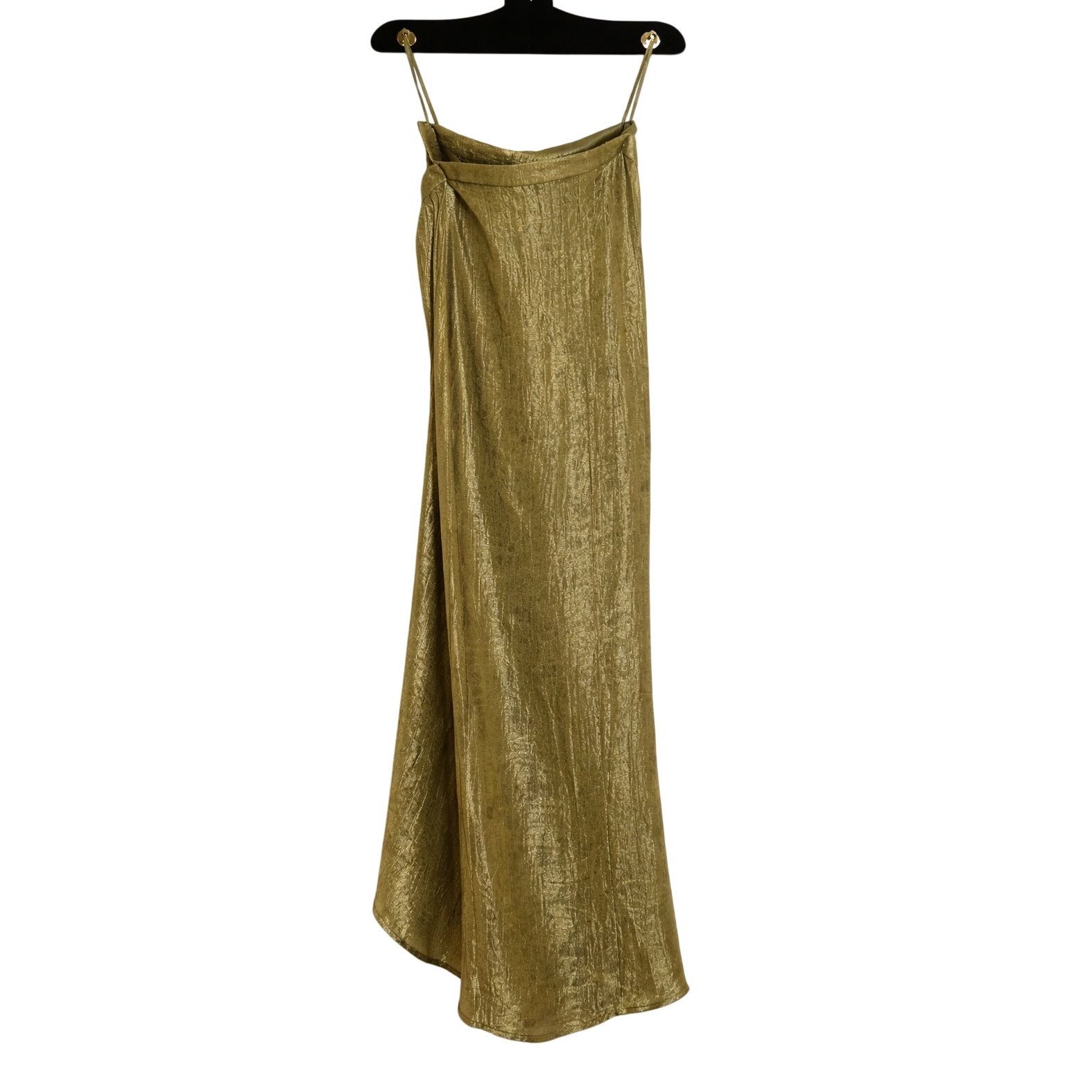 Yves Saint Laurent Vintage Saint Laurent Rive Gauche Green Shimmery Skirt Size 25" / US 0 / IT 36 - 1 Thumbnail