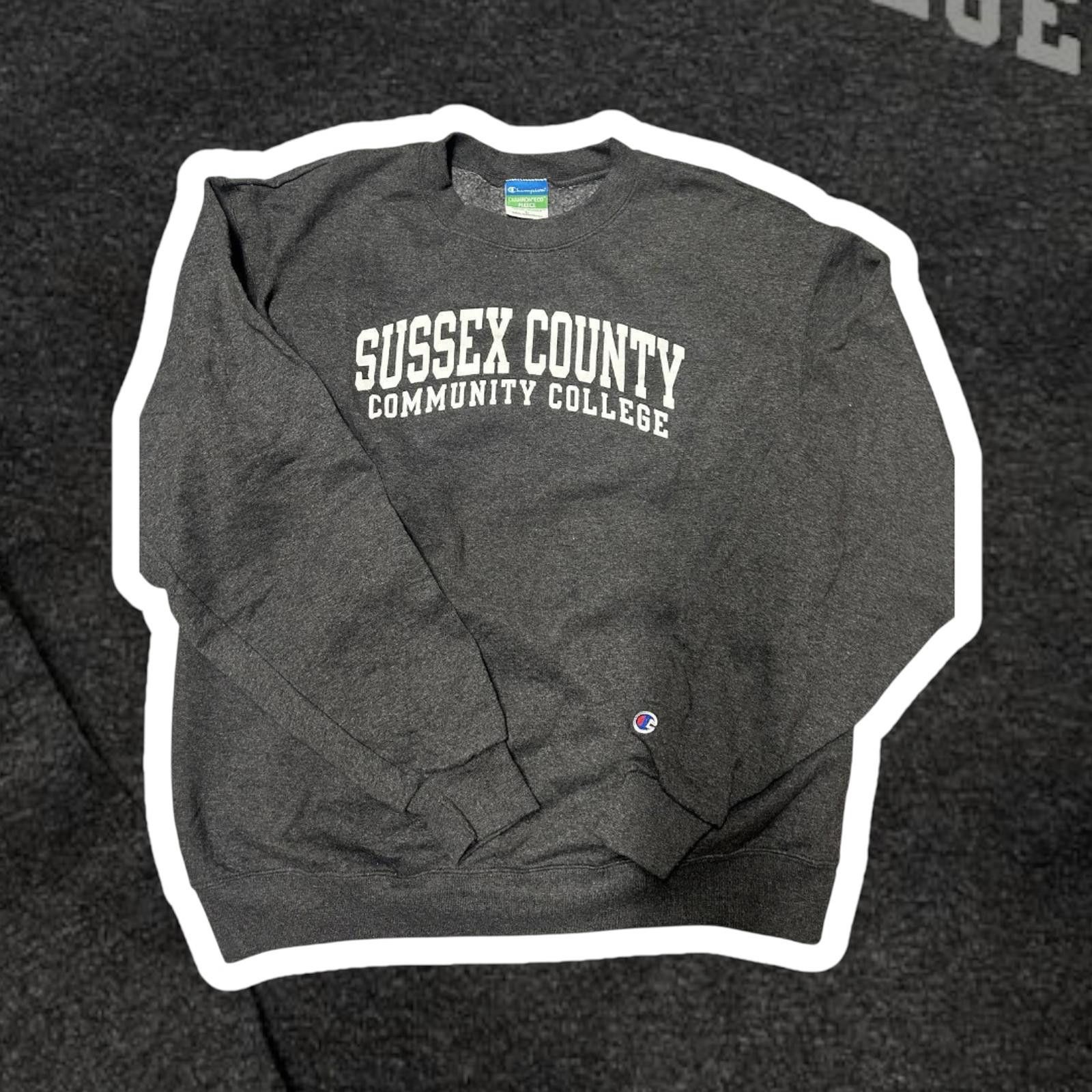 Champion Champion Sussex County Community College Sweatshirt Size US L / EU 52-54 / 3 - 1 Thumbnail