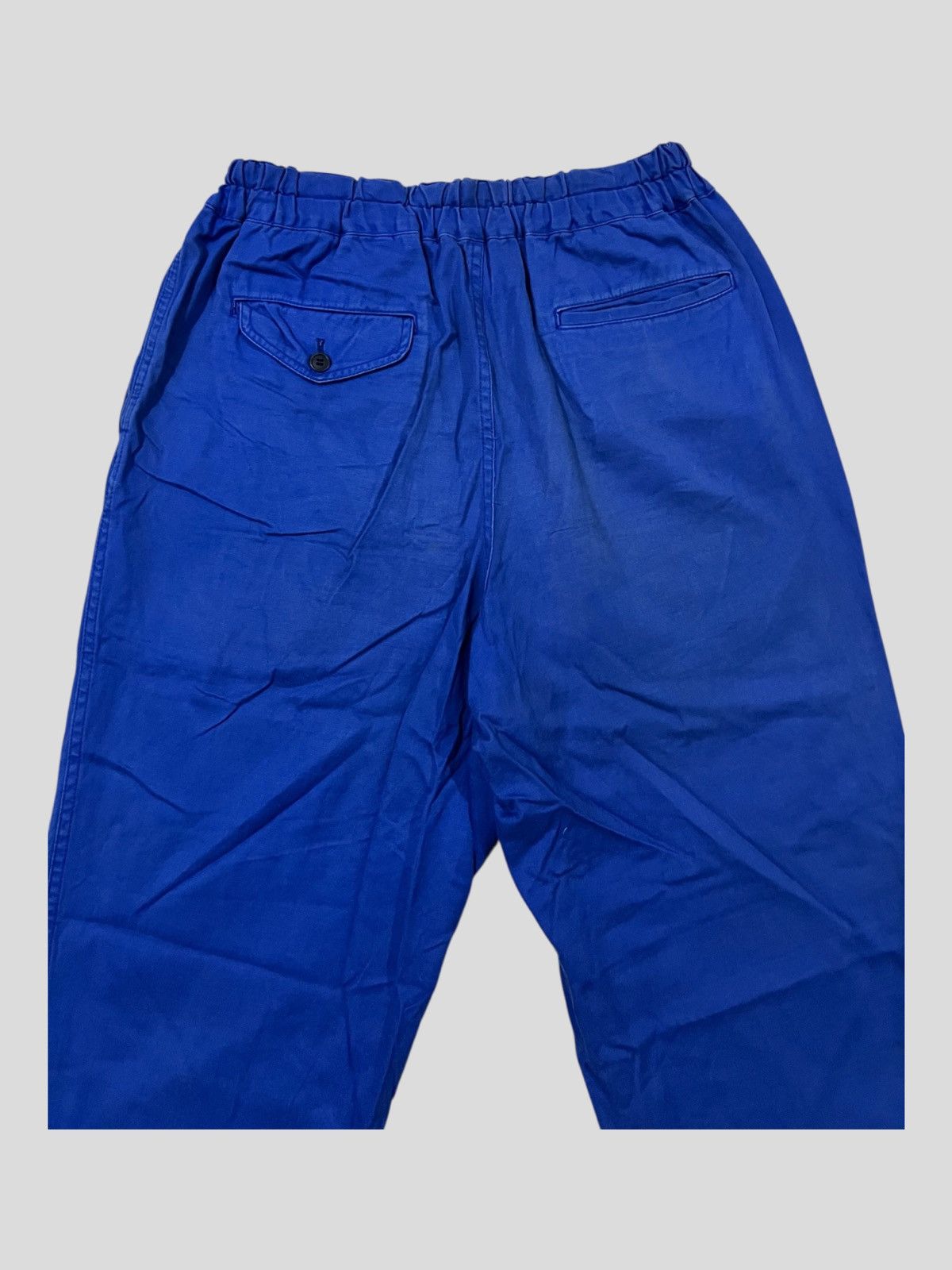 Comme des Garcons Homme Plus ADCHIVE AW97 Homme Plus Drawstring Blue Trousers Pants Size US 32 / EU 48 - 5 Thumbnail