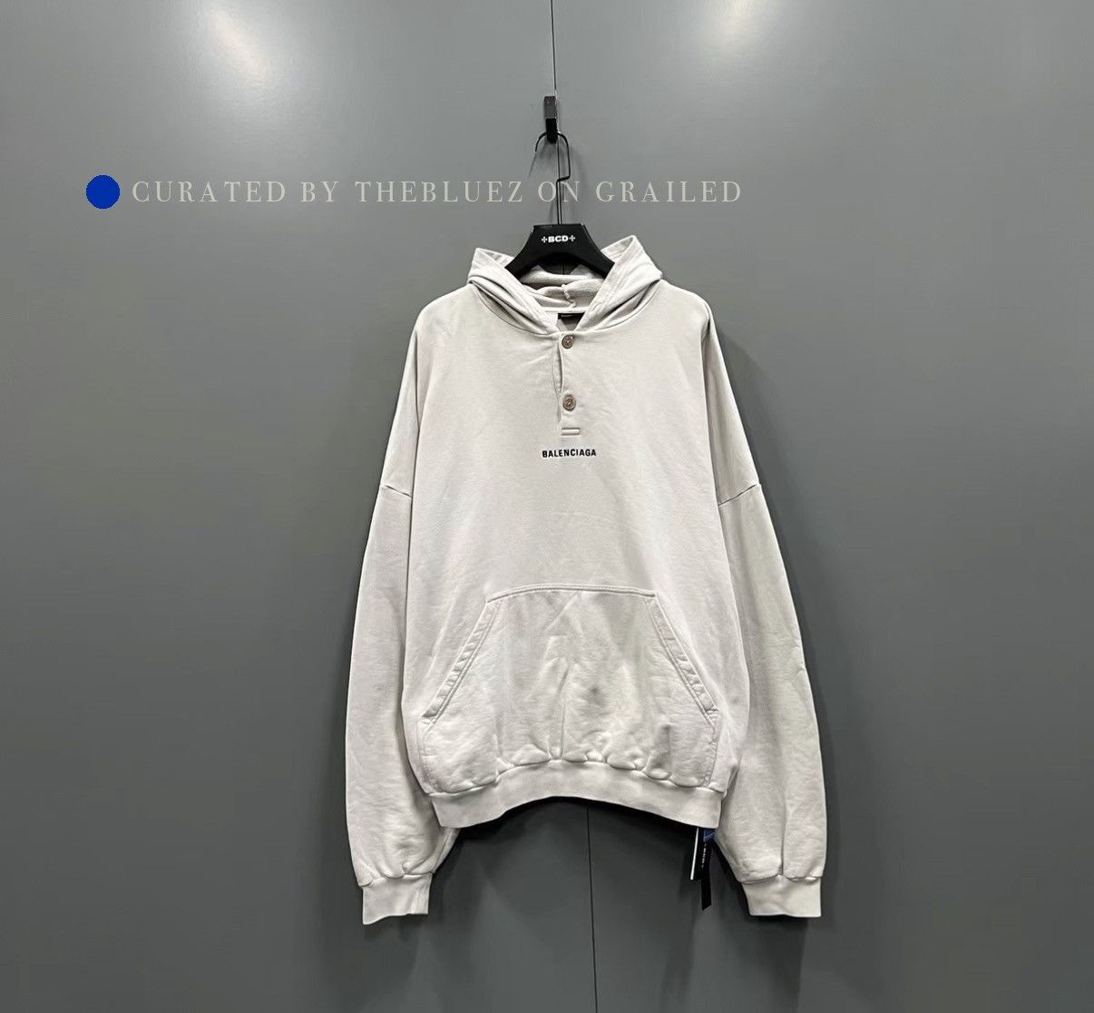 Balenciaga 2025 Winter Collection White Polo Hoodie Size US M / EU 48-50 / 2 - 1 Thumbnail