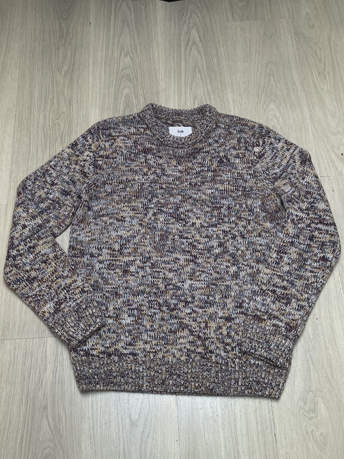 Folk Folk heavy designer knitwear rare archive fashion rare Size US L / EU 52-54 / 3 - 2 Thumbnail