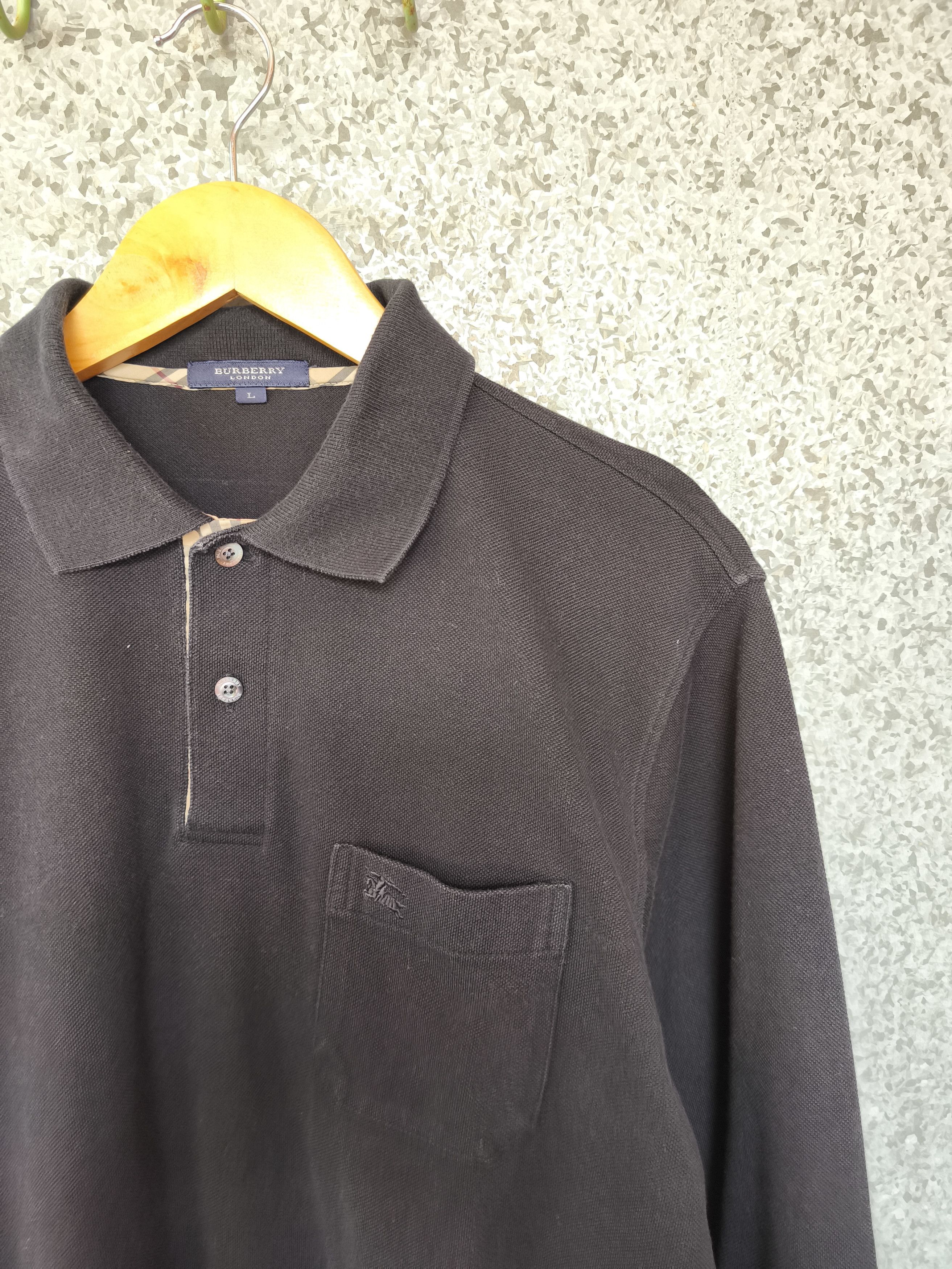 Burberry Burberry polo shirt long sleeve Size US L / EU 52-54 / 3 - 1 Thumbnail