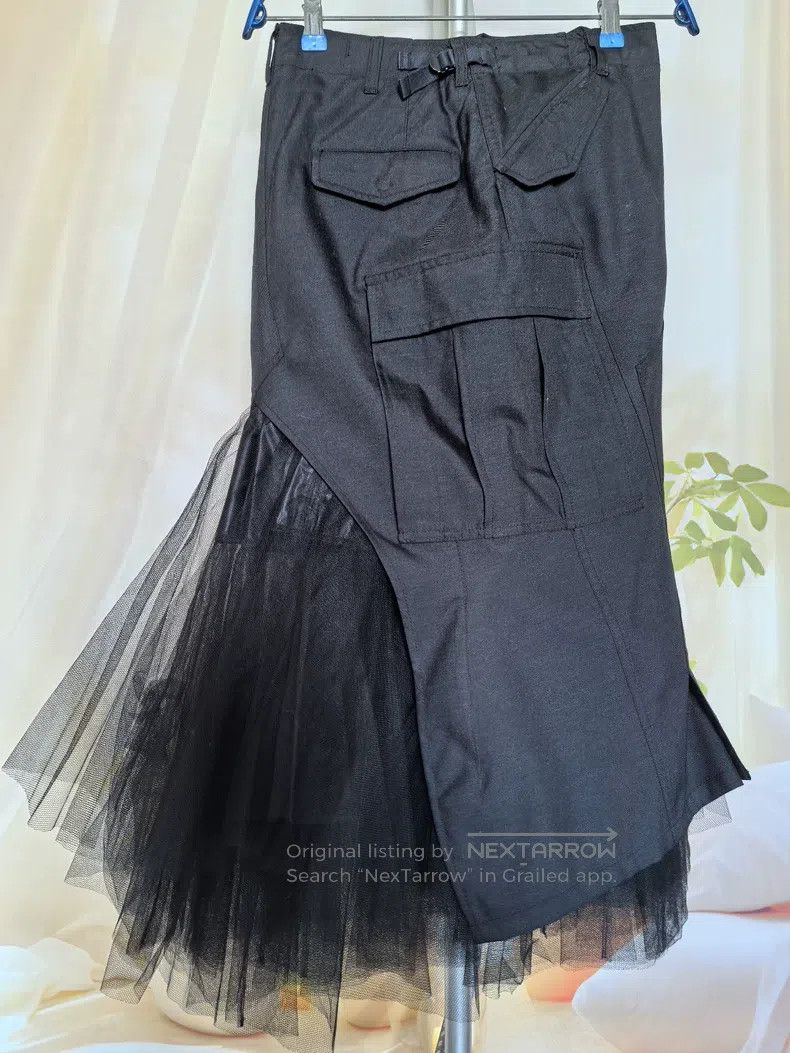 Junya Watanabe Junya Watanabe size S Gauze Work Skirt Size 23" - 3 Thumbnail