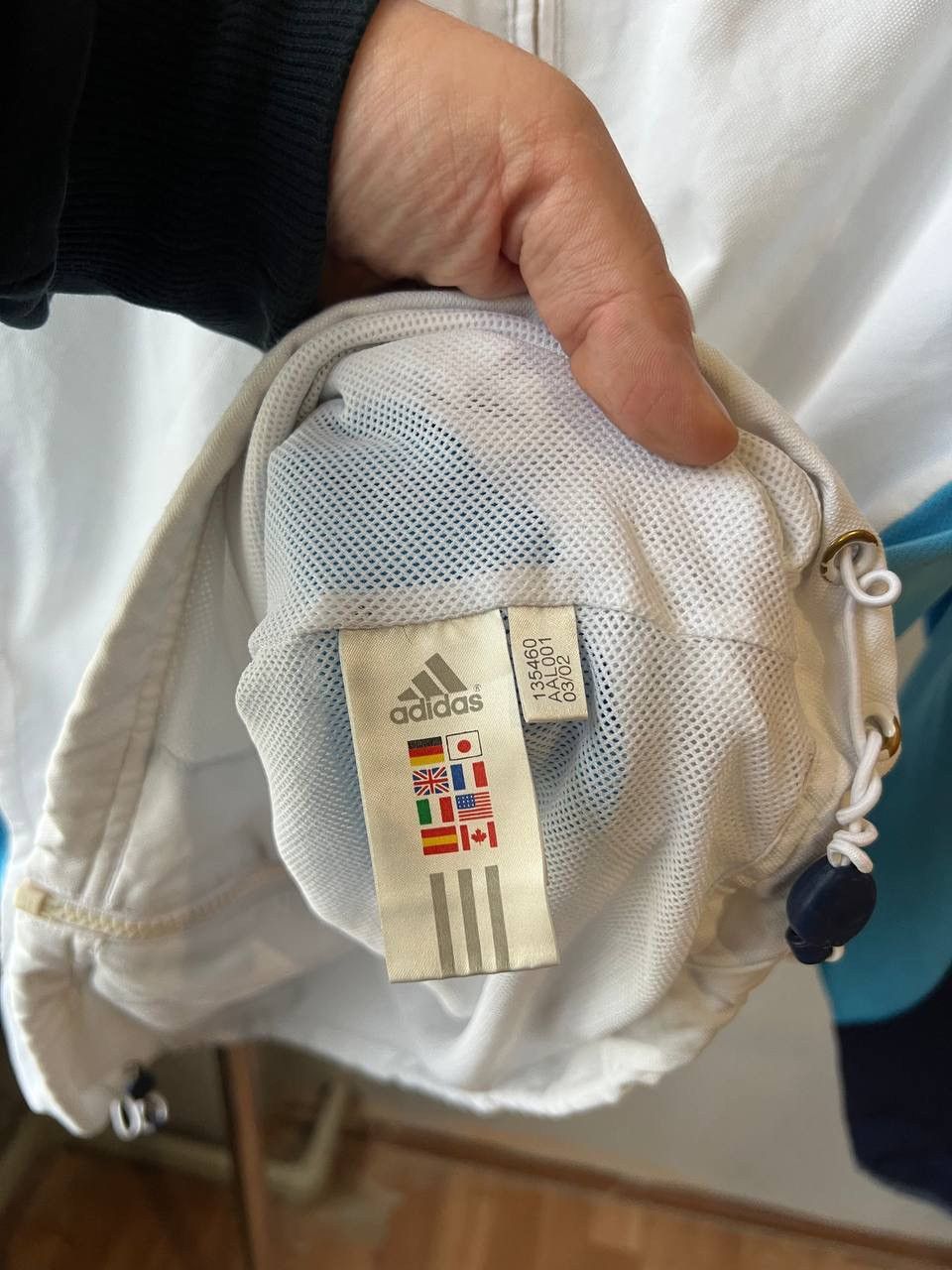 Adidas 2002/03 OLYMPIQUE MARSEILLE TRAINING SOCCER TRACK JACKET XL Size US XL / EU 56 / 4 - 12 Thumbnail