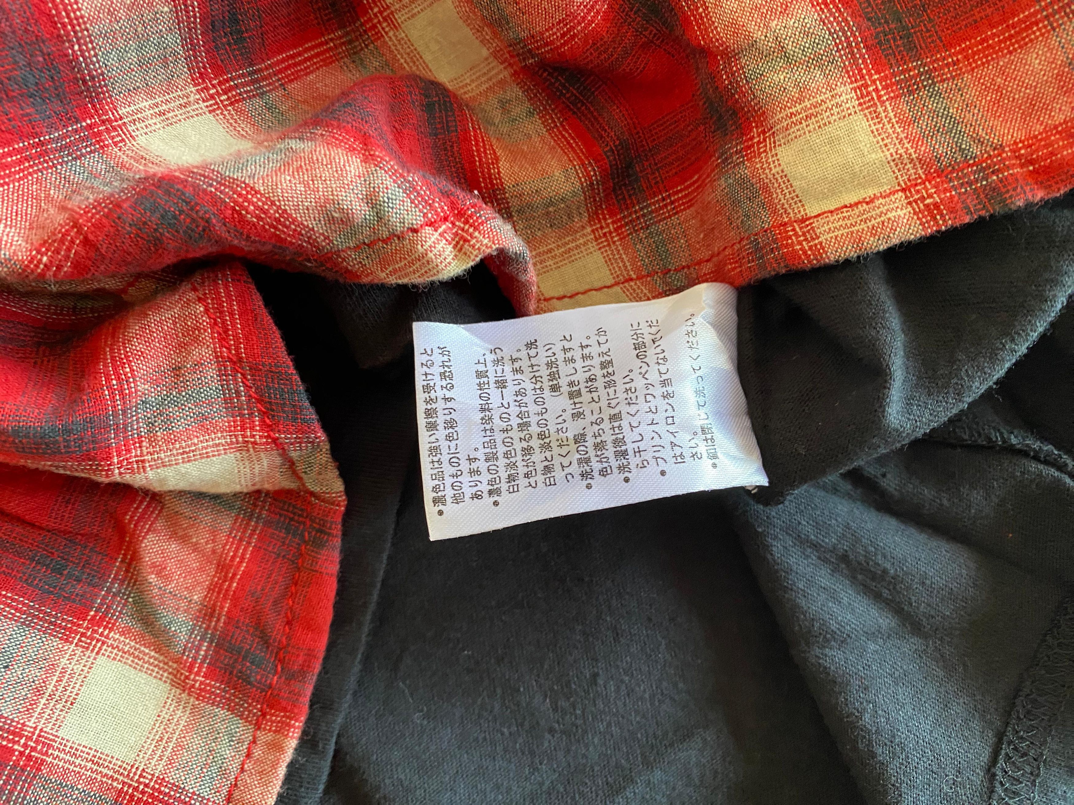 Japanese Brand Russk poem LongSleeve double layer ifsixwasnine Size US M / EU 48-50 / 2 - 7 Thumbnail