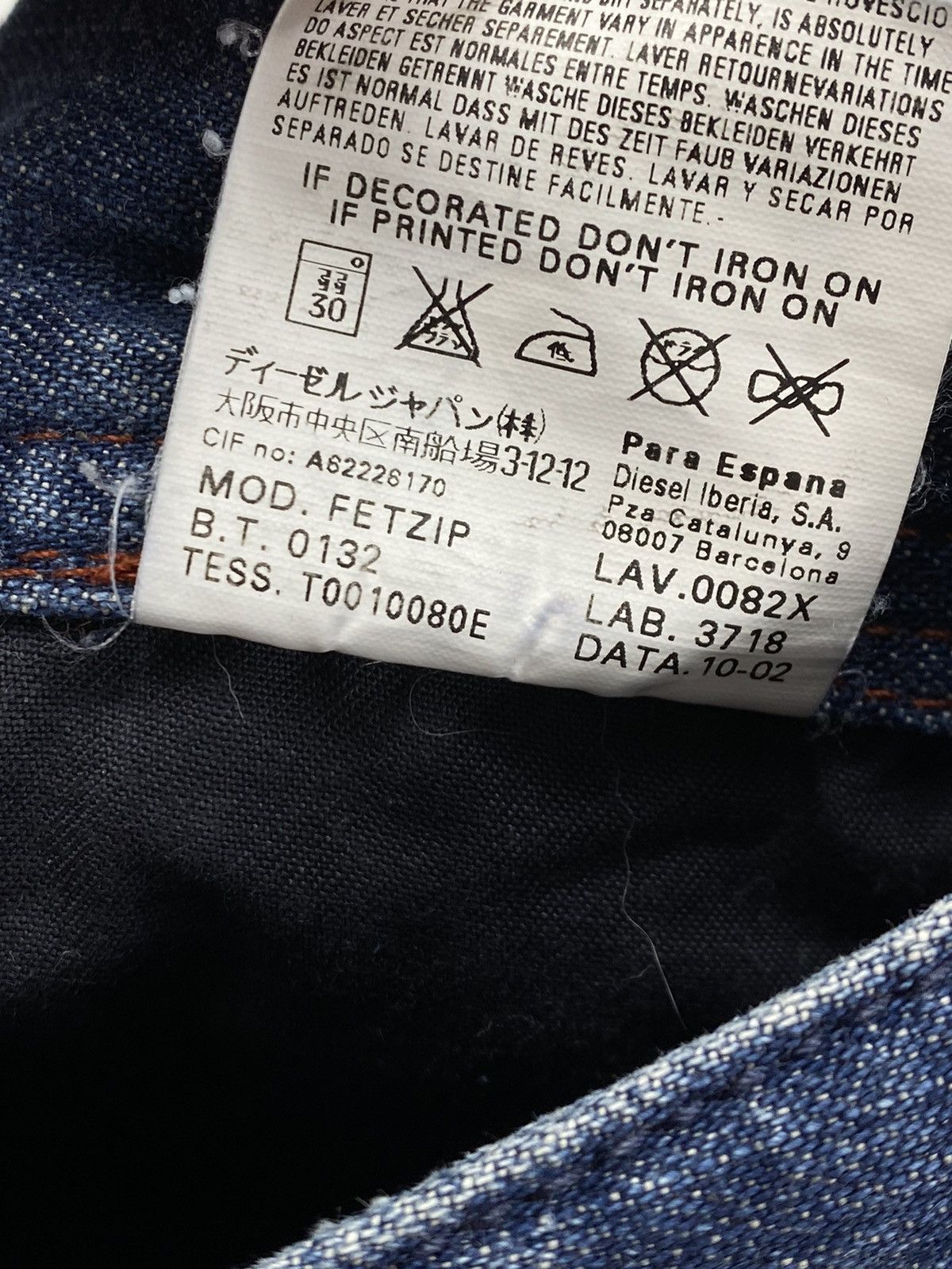 Diesel 🔥LASTDROP🔥 Vintage Y2K Diesel D Letter Zip Pocket Mini Skirt Size 29" - 11 Thumbnail