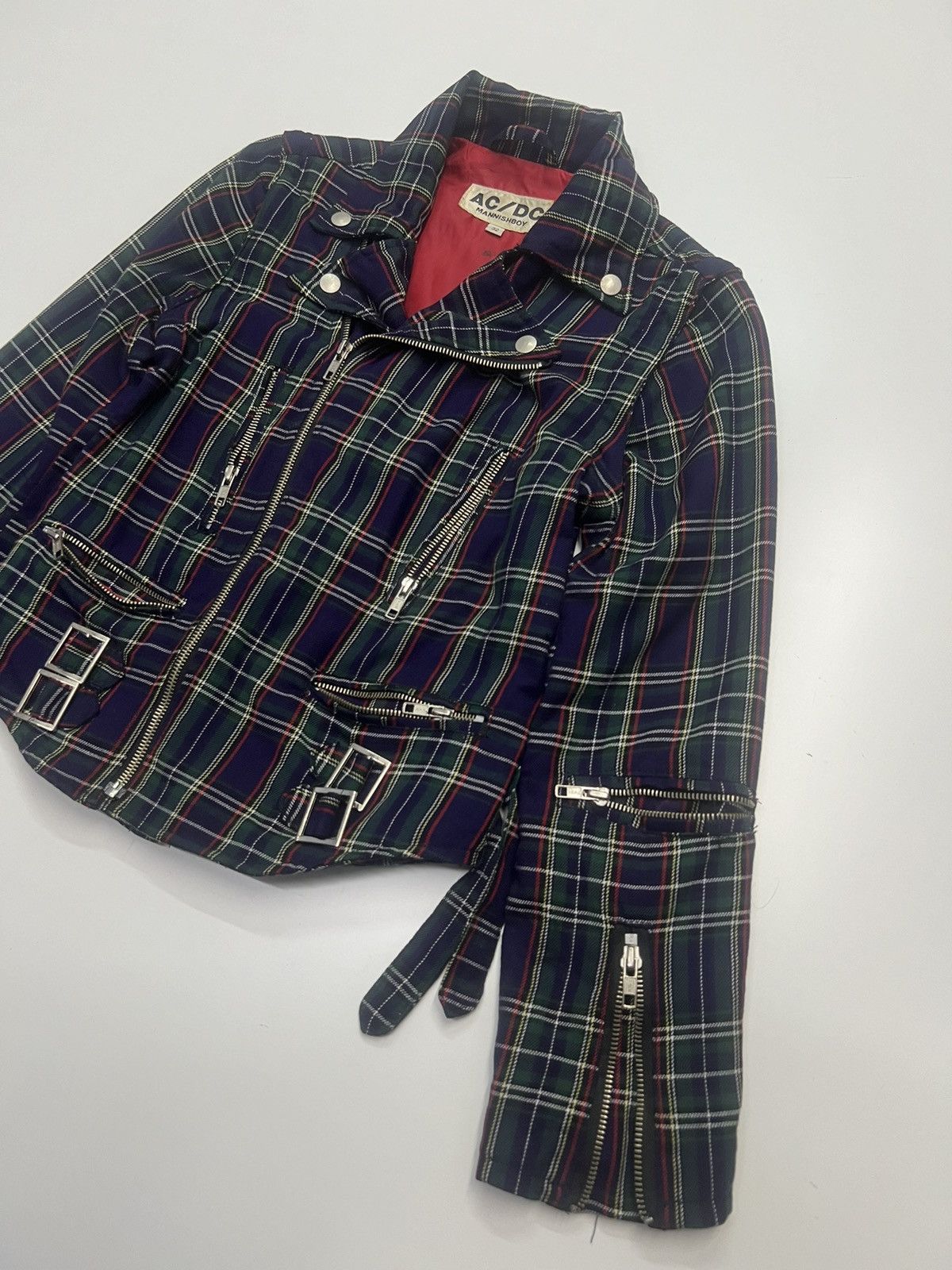 AC/DC AC/DC Mannishboy Double Collar Punk Style Jacket Size S / US 4 / IT 40 - 3 Thumbnail