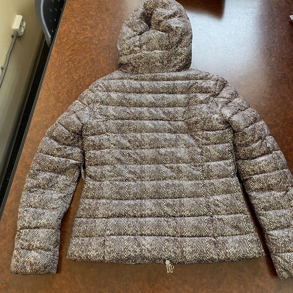 Other Moncler brown rosean giubbotto Puffer Down jacket coat Size S / US 4 / IT 40 - 15 Thumbnail