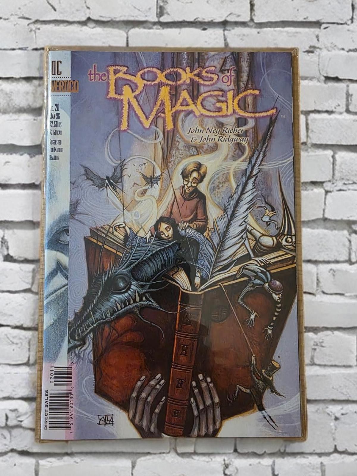DC Comics The Books of Magic by John Ney Rieber & John R #20 C Size ONE SIZE - 2 Thumbnail