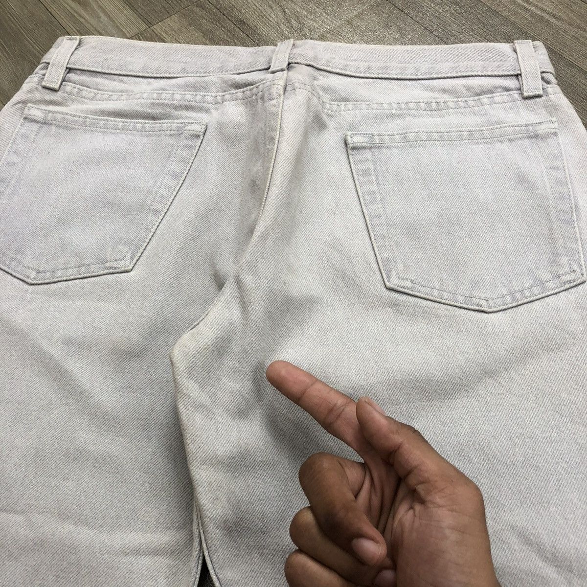 Helmut Lang VINTAGE HELMUT LANG DENIM PANTS Size US 30 / EU 46 - 17 Thumbnail