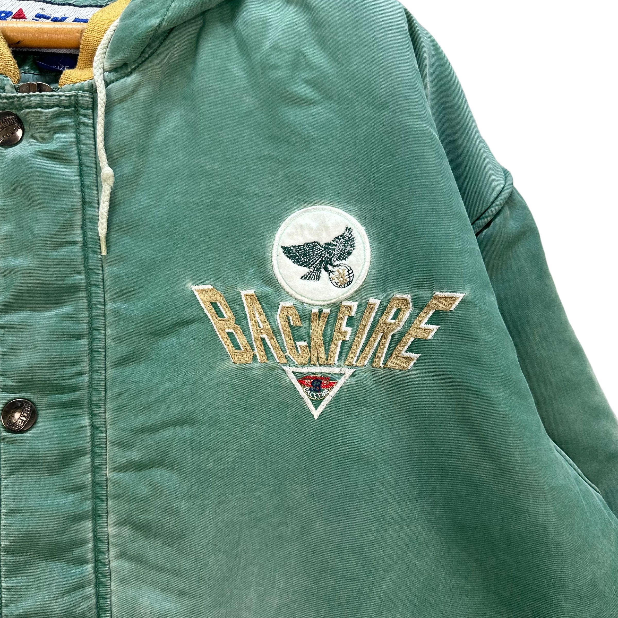 Vintage BACK FIRE STRIKE TEAM LINE BLUE BOWL PARKA #8116-202 Size US L / EU 52-54 / 3 - 5 Thumbnail