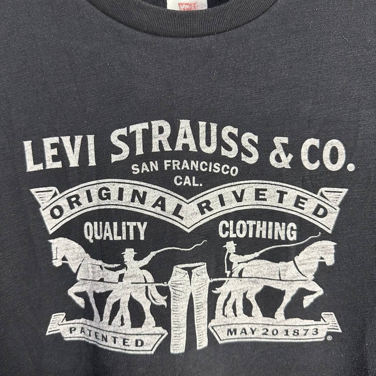 Levi's × Levi's Vintage Clothing × Vintage OG Levis Big Iconic Logo Sweatshirt Size US L / EU 52-54 / 3 - 4 Thumbnail