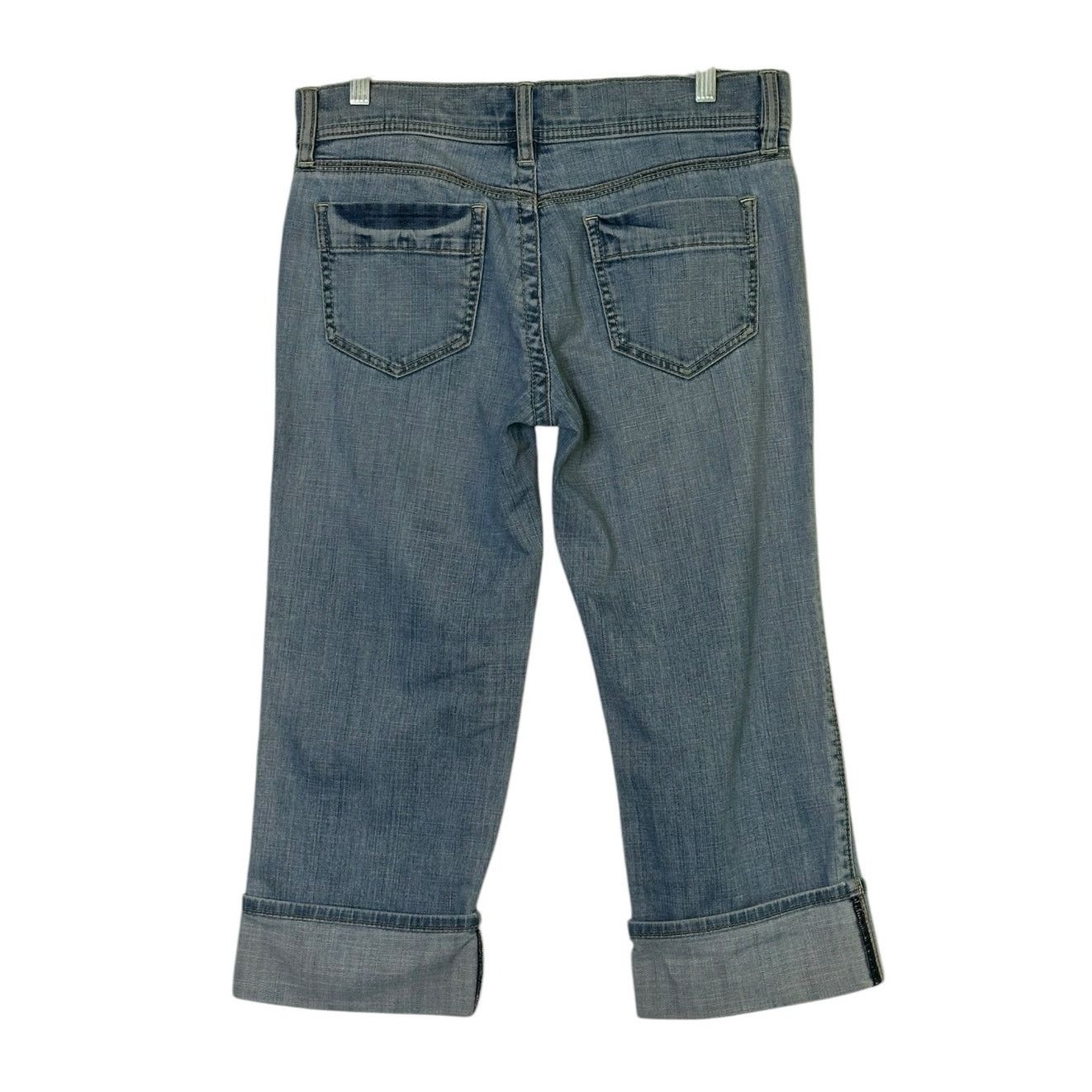 Old Navy Old Navy blue low waist capri jeans size 8 Size 30" / US 8 / IT 44 - 2 Thumbnail