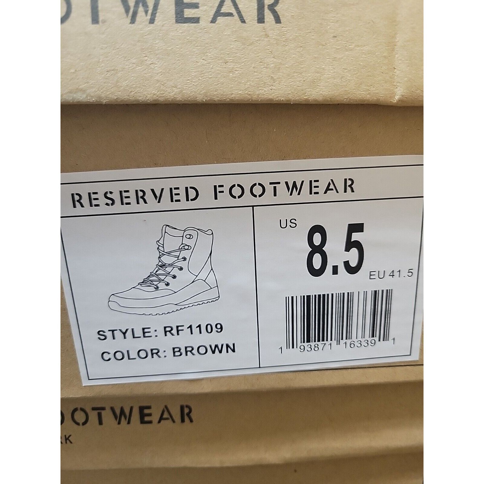Reserved Reserved Footwear RF1109 Men's. Size 8.5. New With Tags $11 Size US 8.5 / EU 41-42 - 12 Thumbnail