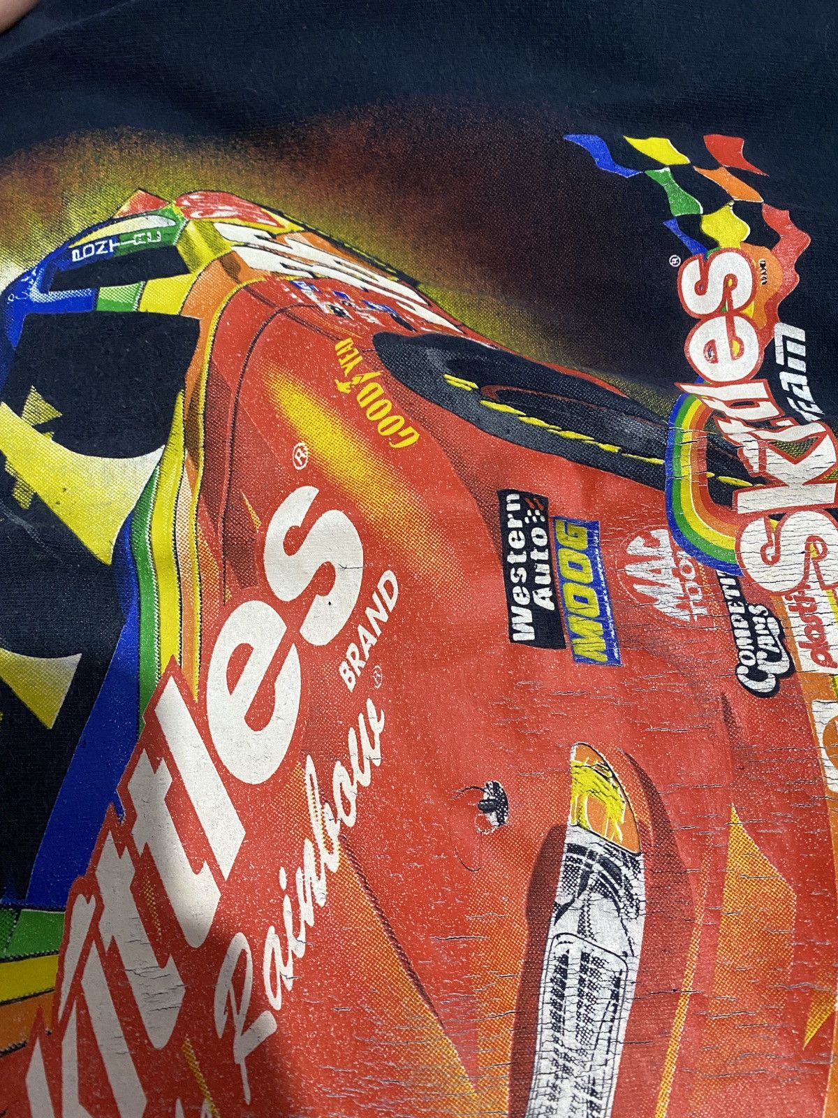 Logo Athletic × NASCAR × Vintage Vintage 1998 Skittles Racing NASCAR Ernie Irvan t-shirt Size US XXL / EU 58 / 5 - 8 Thumbnail