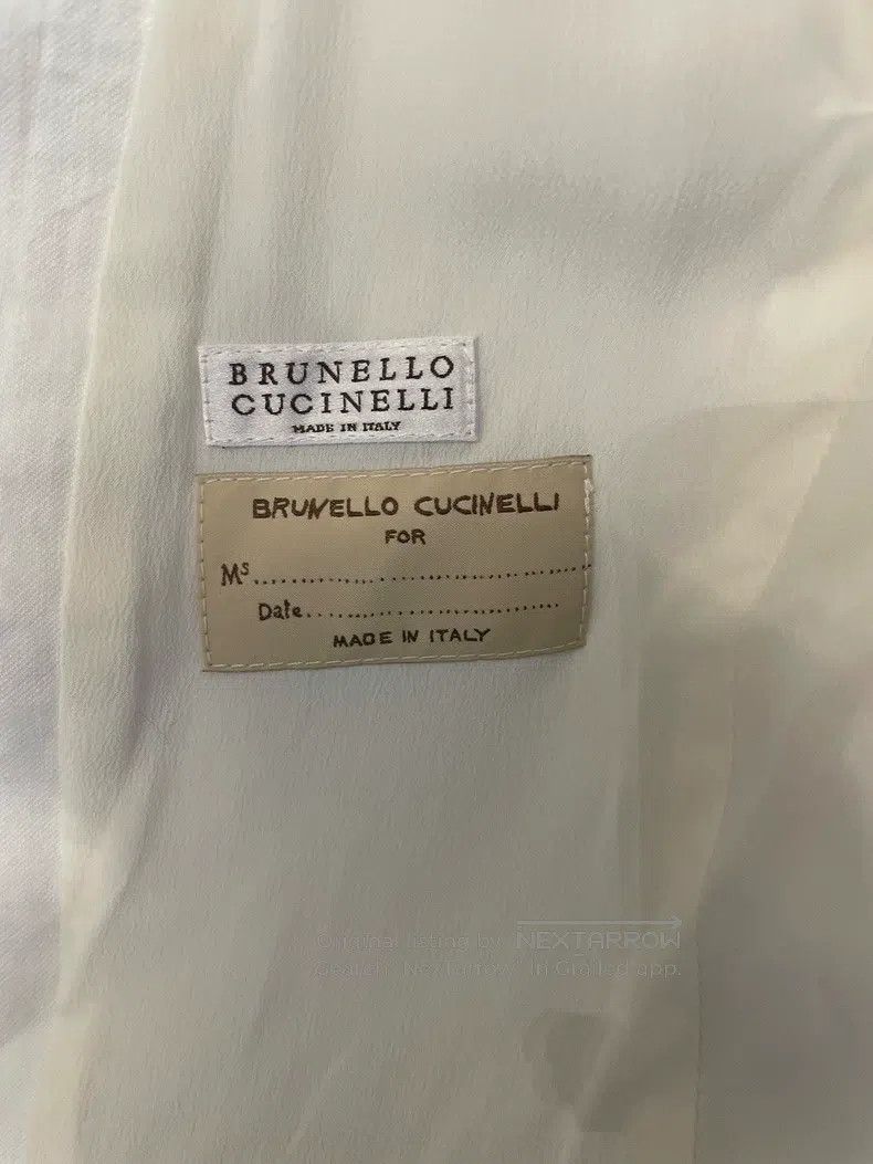 Loro Piana Loro Piana White sequin linen vest Size S / US 4 / IT 40 - 3 Thumbnail