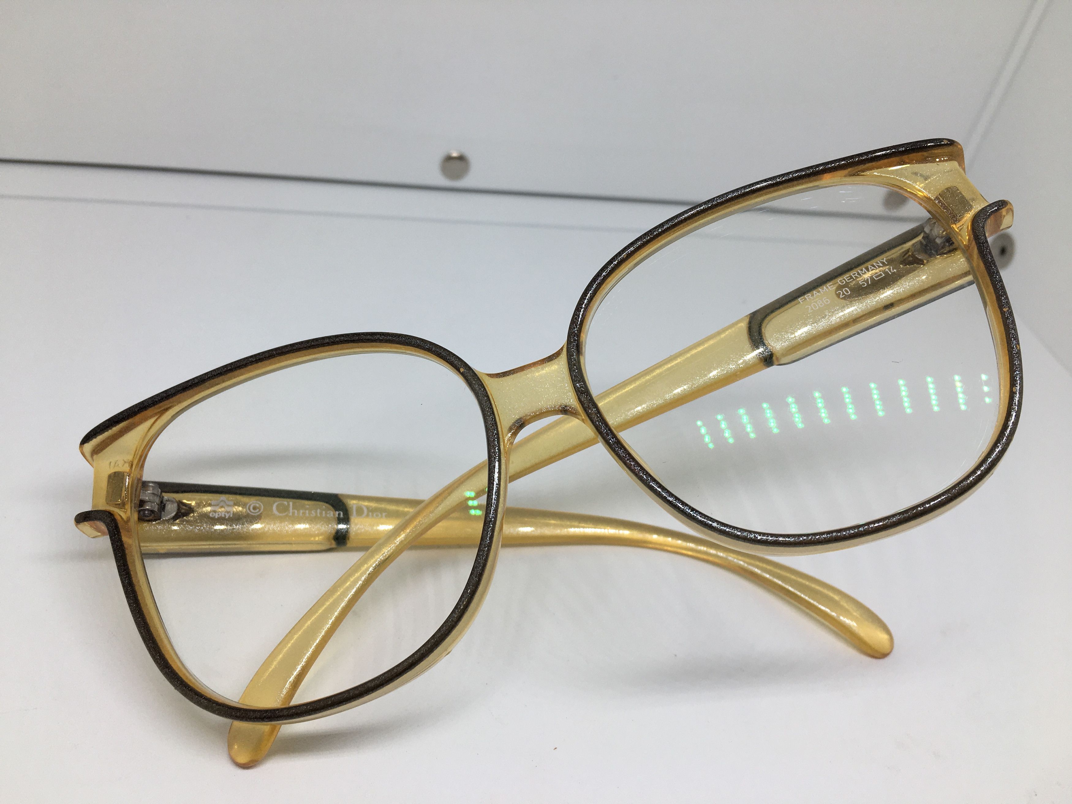 Dior Vintage 80s Christian Dior 2086 Optyl Photochromic Lenses Size ONE SIZE - 7 Thumbnail