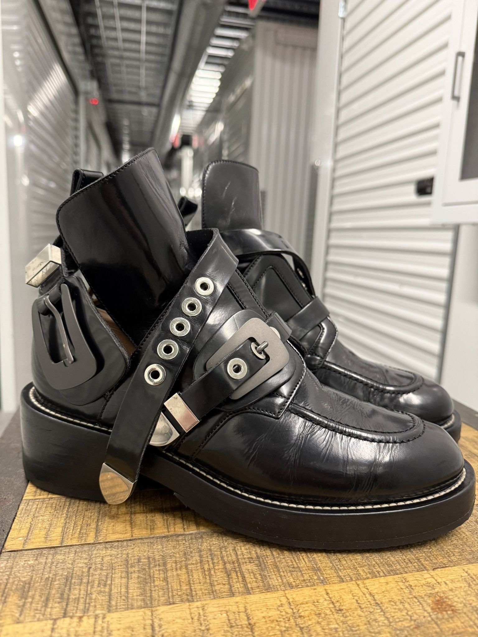 2014 Balenciaga Ceinture Boots Rare Size 44