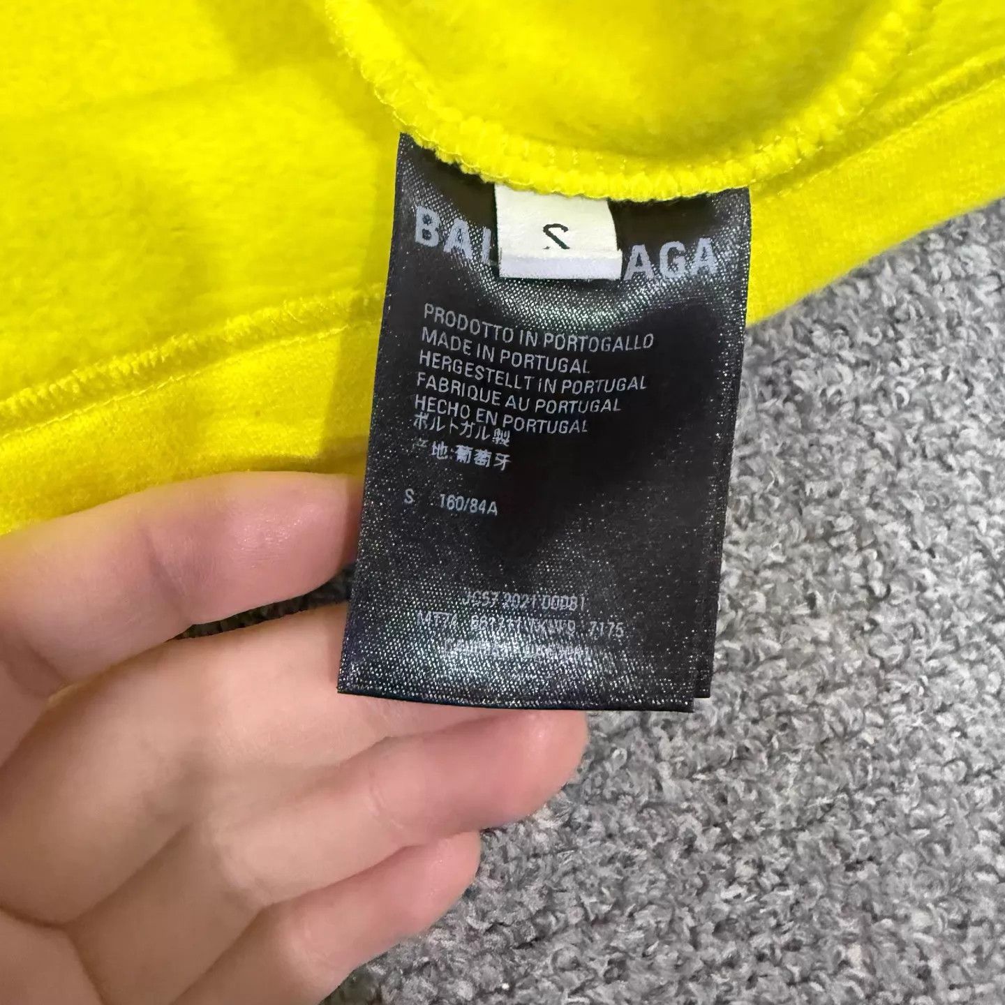 Balenciaga Balenciaga Yellow Eco Hoodie S 99 New Size S / US 4 / IT 40 - 4 Thumbnail