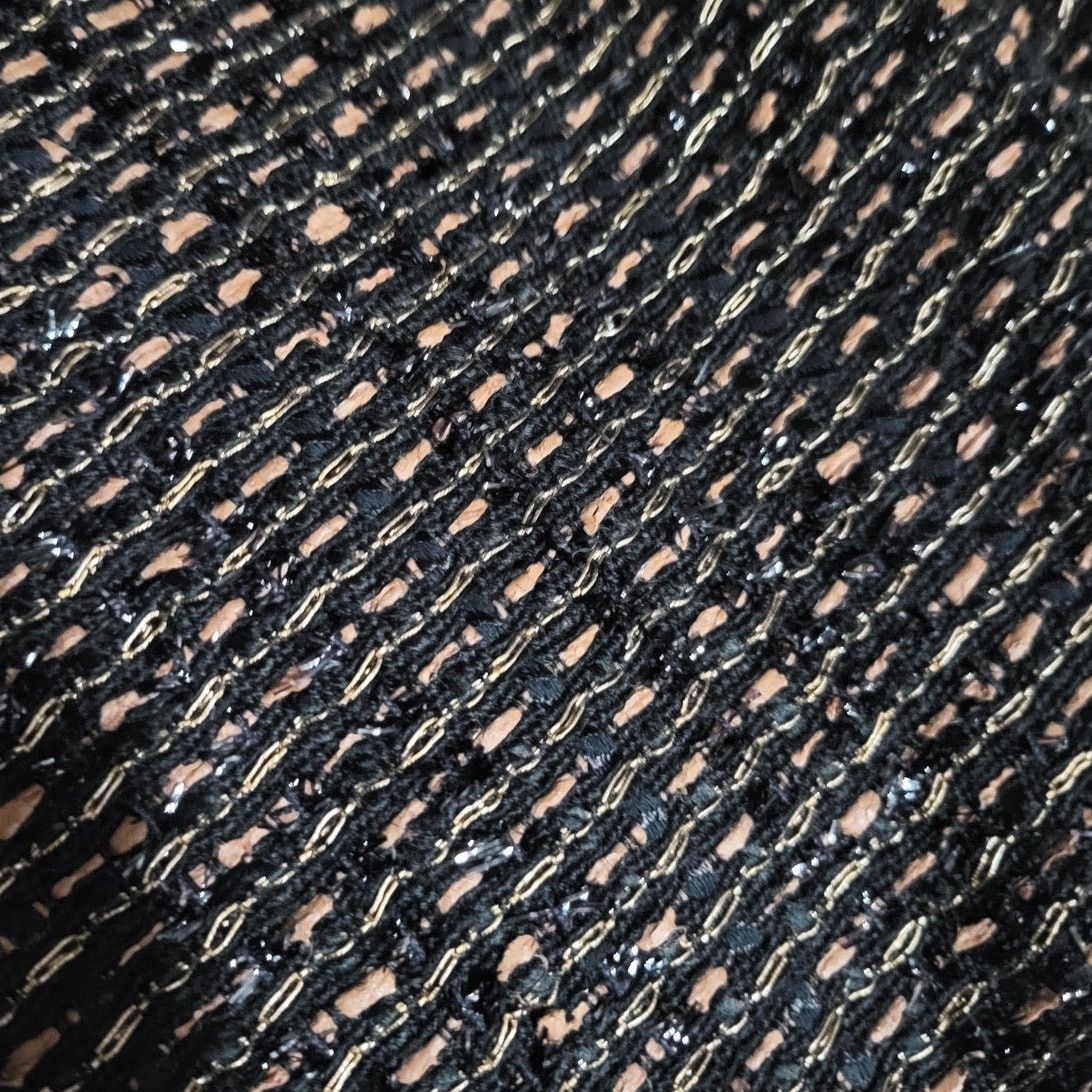Other Dana Buchman Black/Multi Shimmer Tweed Pencil Skirt -Size 8 Size 30" / US 8 / IT 44 - 9 Thumbnail