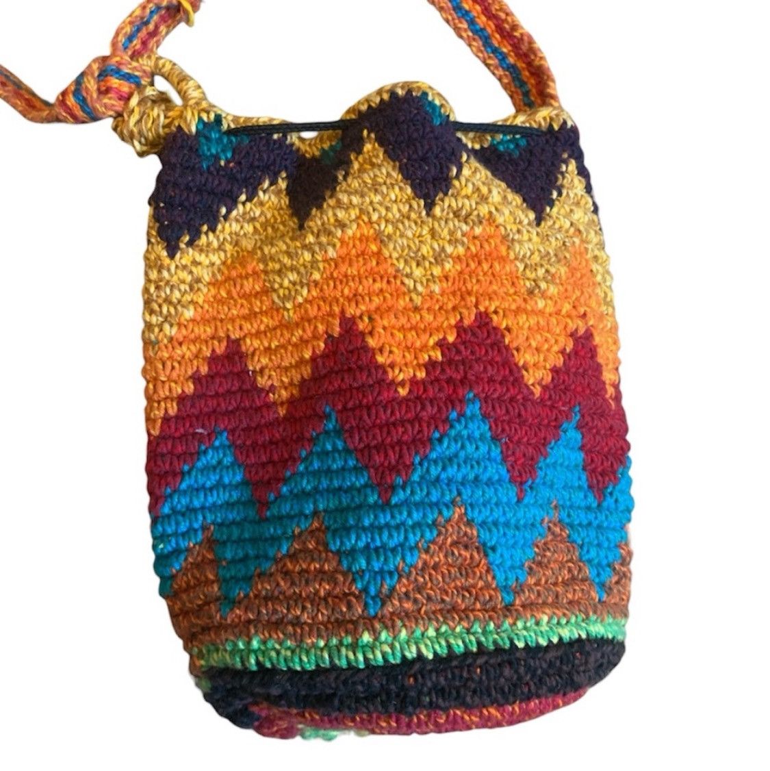 Other Colorful Zigzag Crossbody Bag Size ONE SIZE - 3 Thumbnail