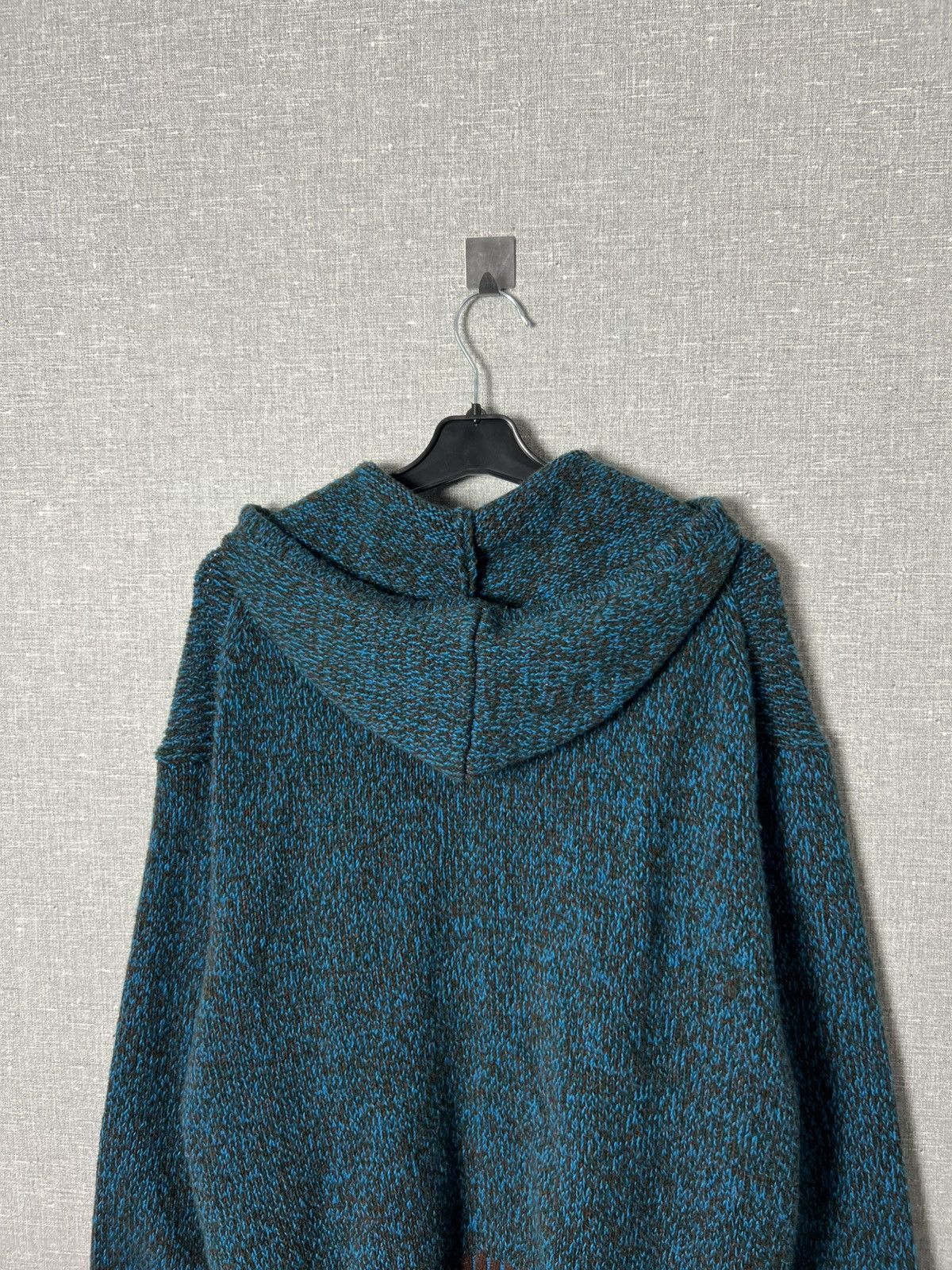 Marni × Uniqlo MARNI X UNIQLO Bi-Color Oversized Knitted Zip Hoodie Size S Size US S / EU 44-46 / 1 - 9 Thumbnail