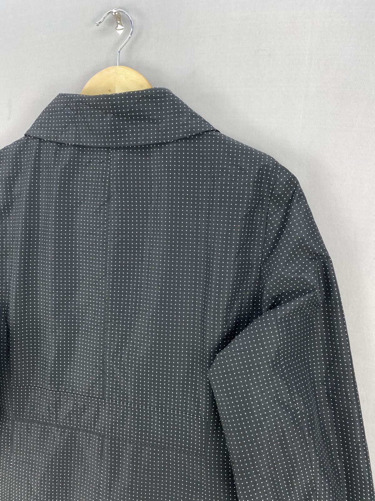 Japanese Brand Christian Aujard Small White Dot Trench Coat Size S / US 4 / IT 40 - 5 Thumbnail