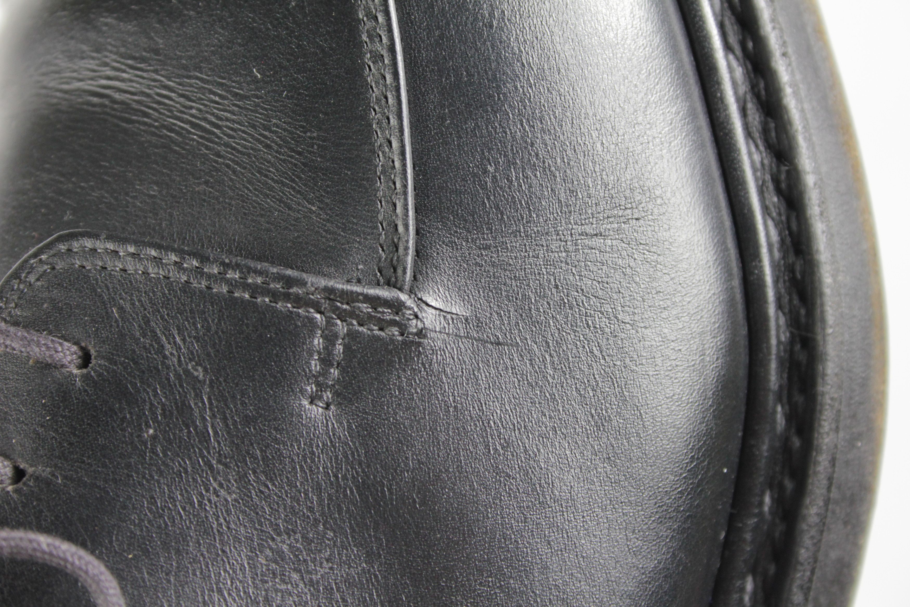 Paraboot 00S Avignon Split Toe Leather Derby Vintage France Size US 11 / EU 44 - 7 Thumbnail