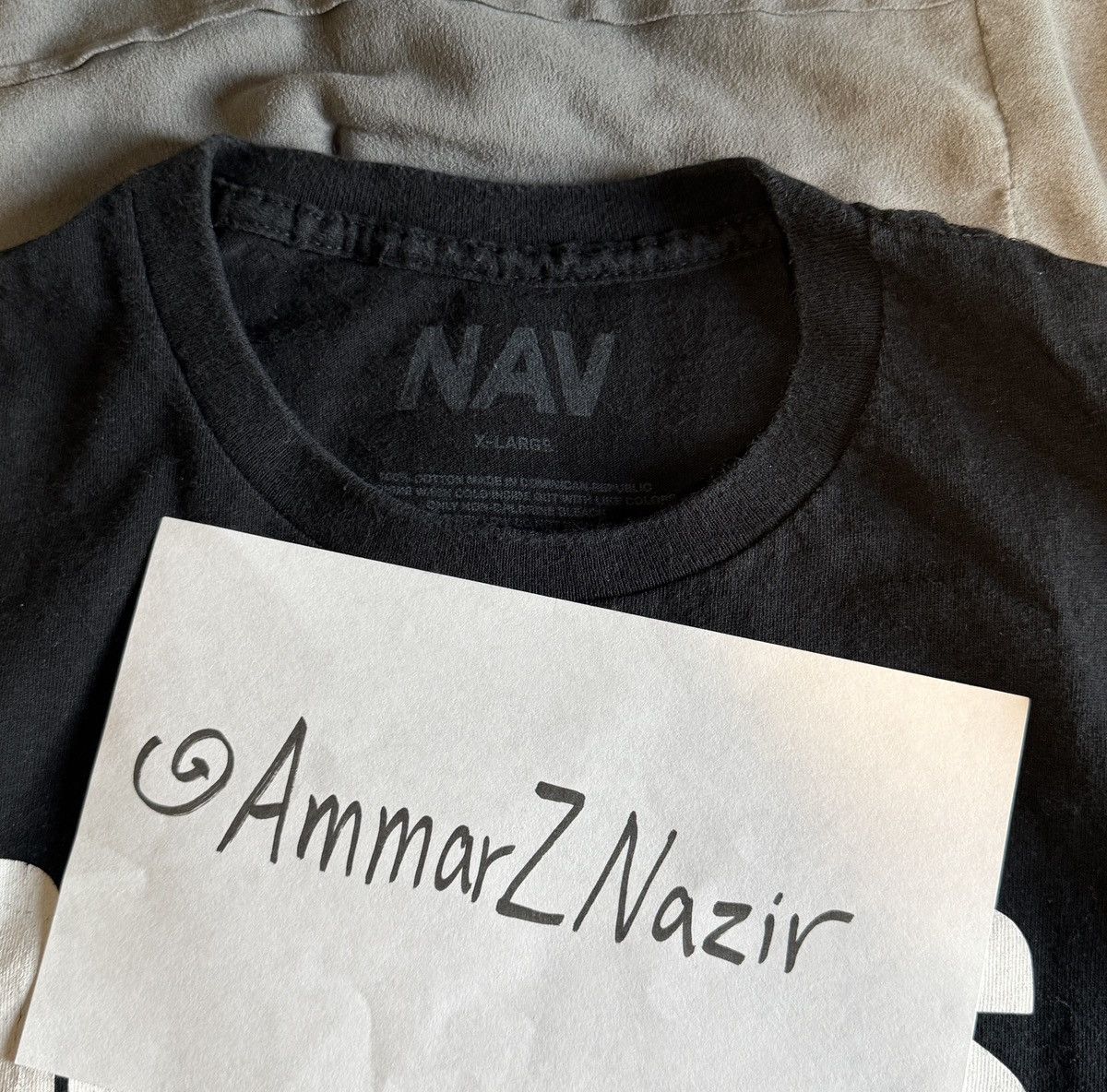 NAV × Vlone VLONE X NAV Demons/Angels T-Shirt Size US XL / EU 56 / 4 - 2 Thumbnail