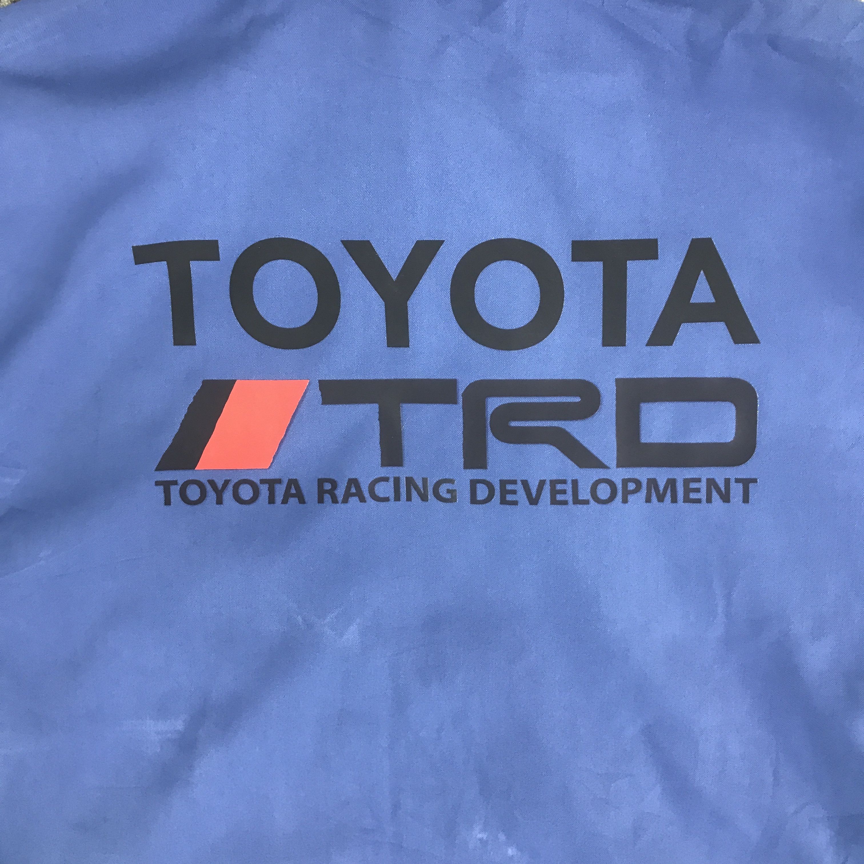 Japanese Brand TOYOTA X TRD RACING MOTORSPORT CUSTOM JACKET K127B15 Size US L / EU 52-54 / 3 - 7 Thumbnail