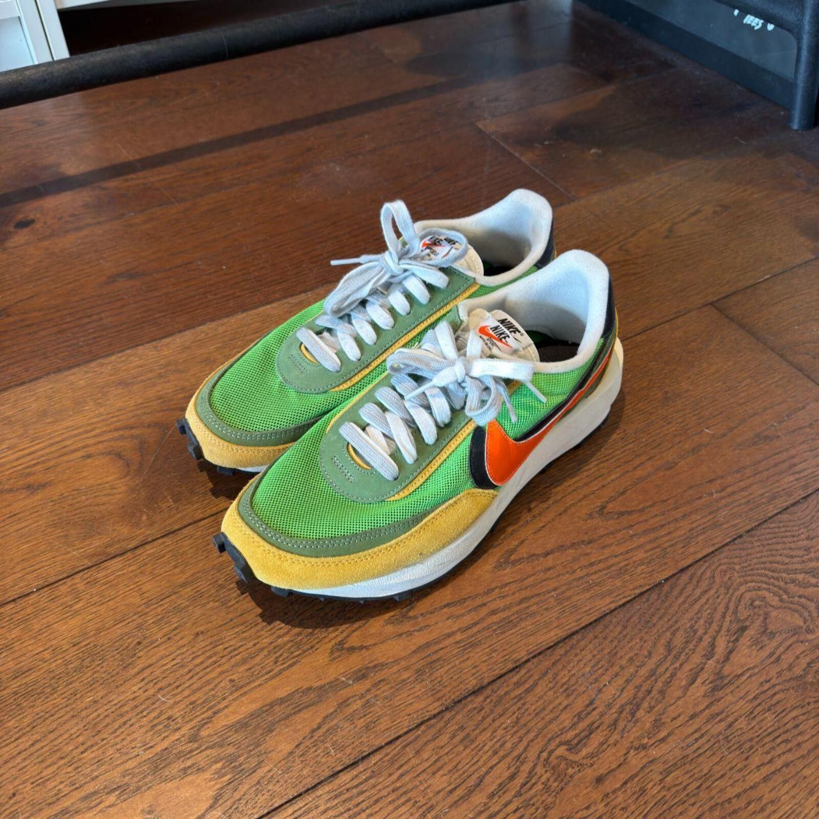 Nike sacai x Nike LD Waffle 'Green Gusto' BV0073-300 Size US 12 / EU 45 - 2 Thumbnail