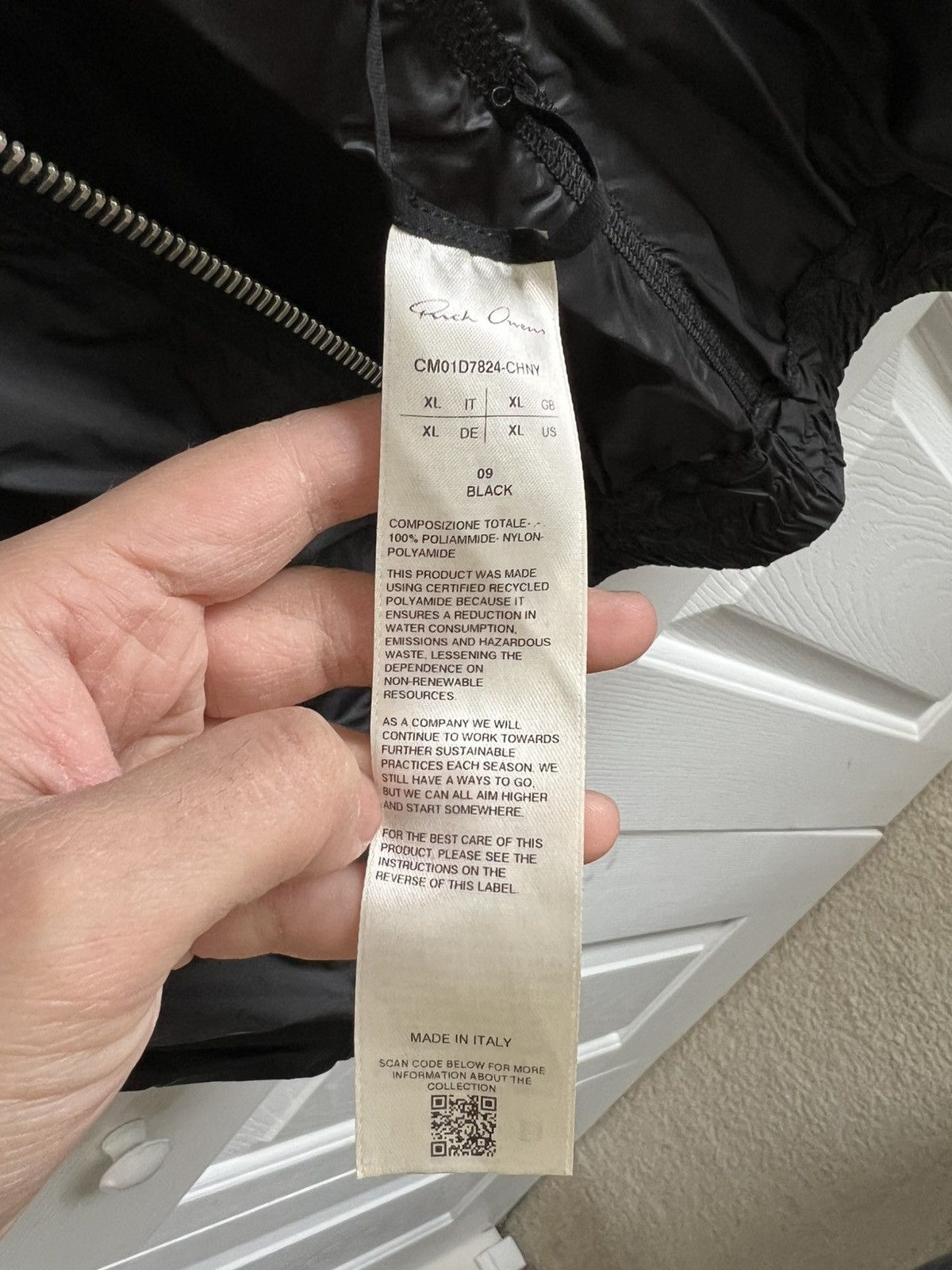 Champion × Rick Owens Rick Owens Champion Mountain Jacket size XL Size US XL / EU 56 / 4 - 10 Thumbnail