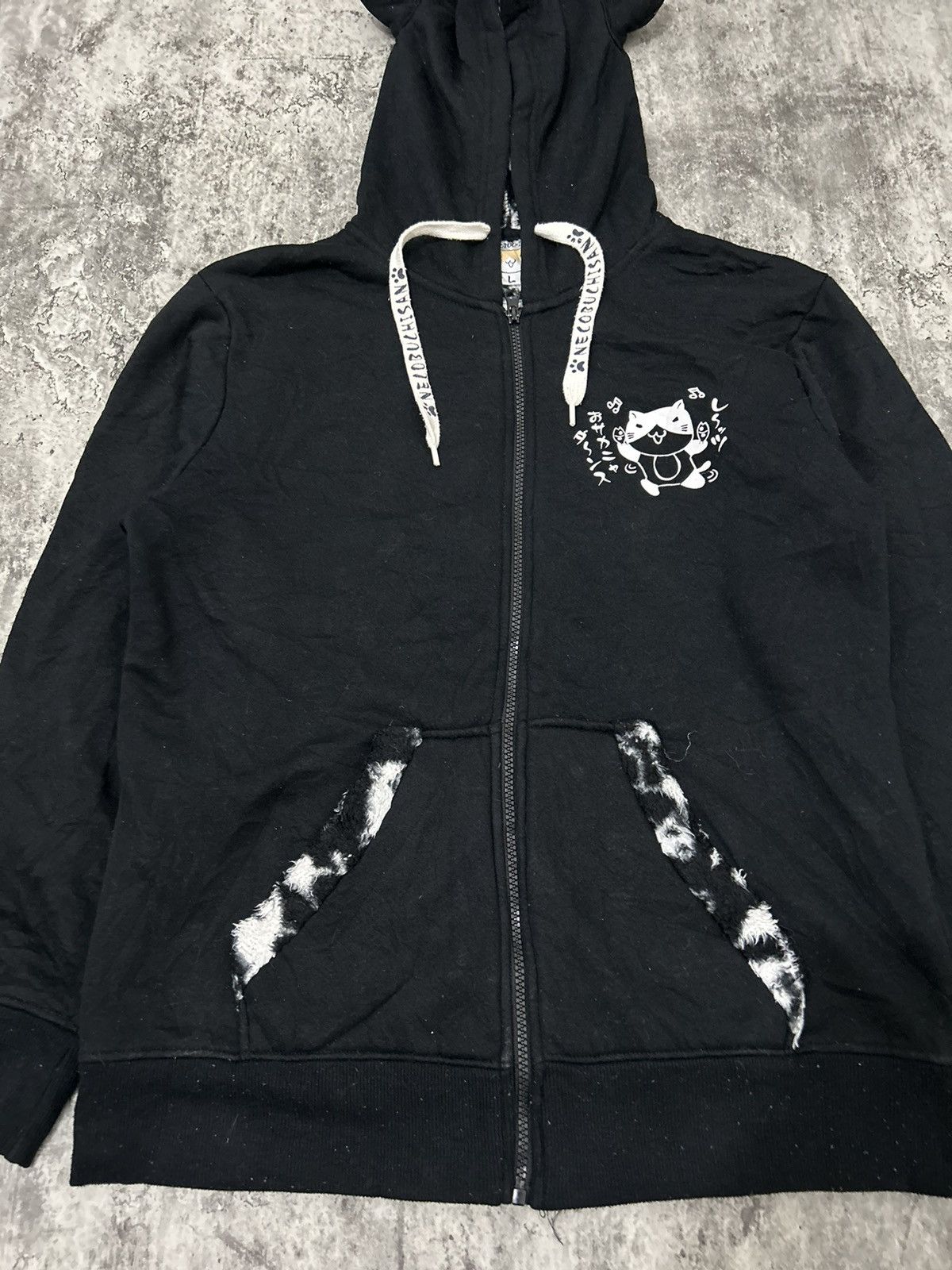 Hysteric Glamour × If Six Was Nine × Japanese Brand Necobuchi-san Animated Comfy zip up hoodie Embroidery Size US L / EU 52-54 / 3 - 3 Thumbnail