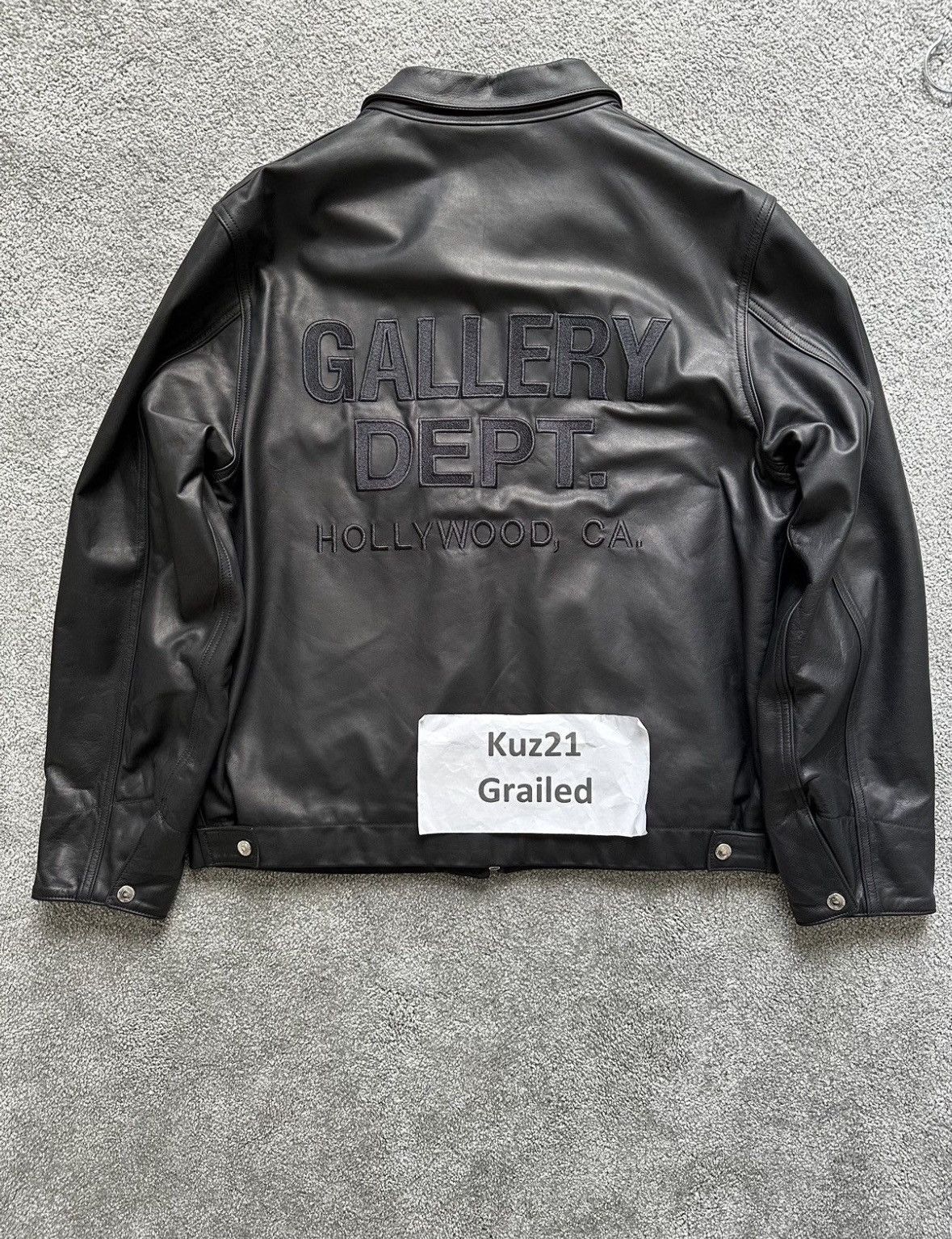 Gallery Dept. Gallery Dept. Leather Jacket Size US XL / EU 56 / 4 - 8 Thumbnail