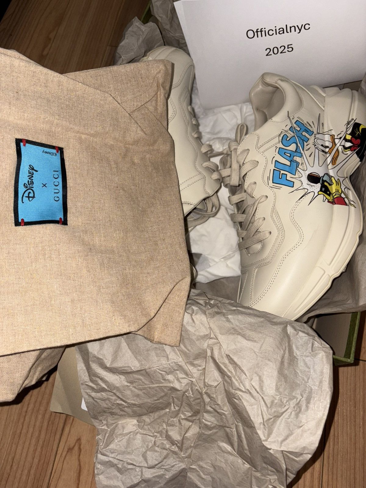 Disney × Gucci Gucci x Disney rython donald duck sneakers Size US 9 / EU 42 - 1 Thumbnail