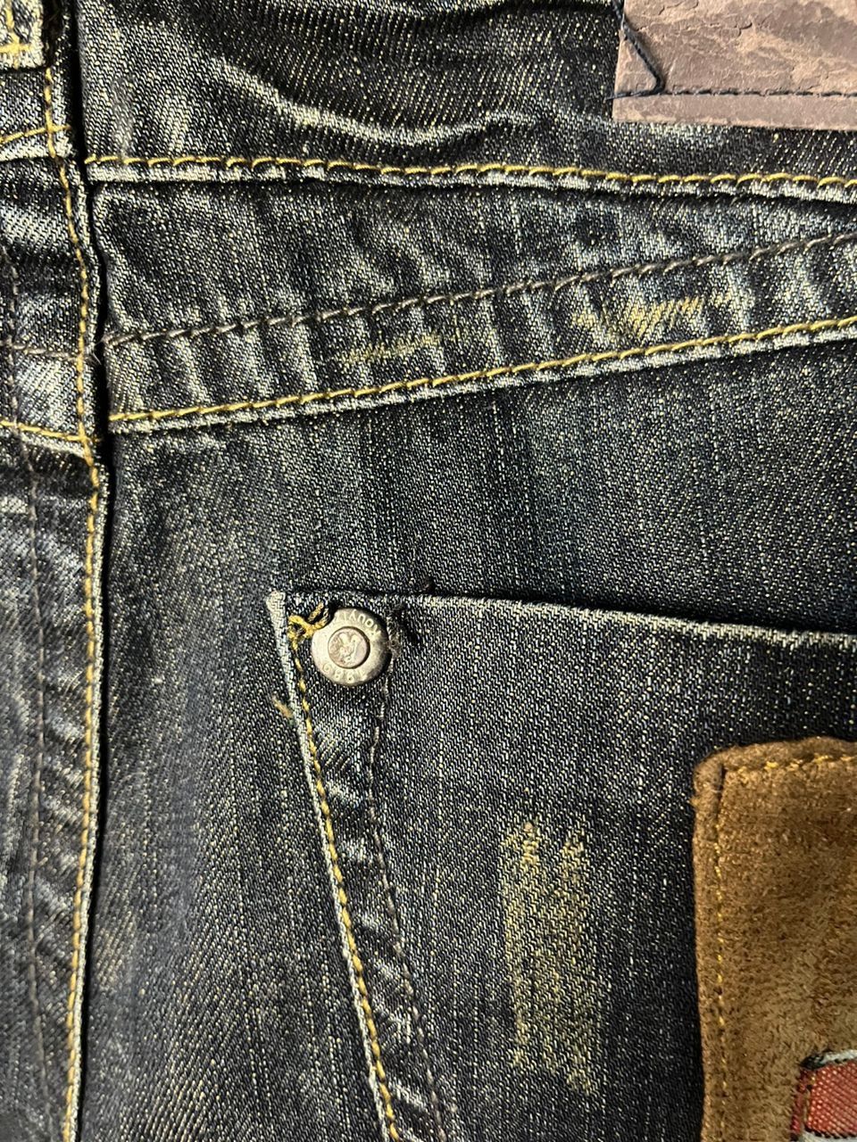 Japanese Brand × Vintage Vintage TSL Japan Distressed Jeans Kapital Numbernine Style Size US 36 / EU 52 - 2 Thumbnail
