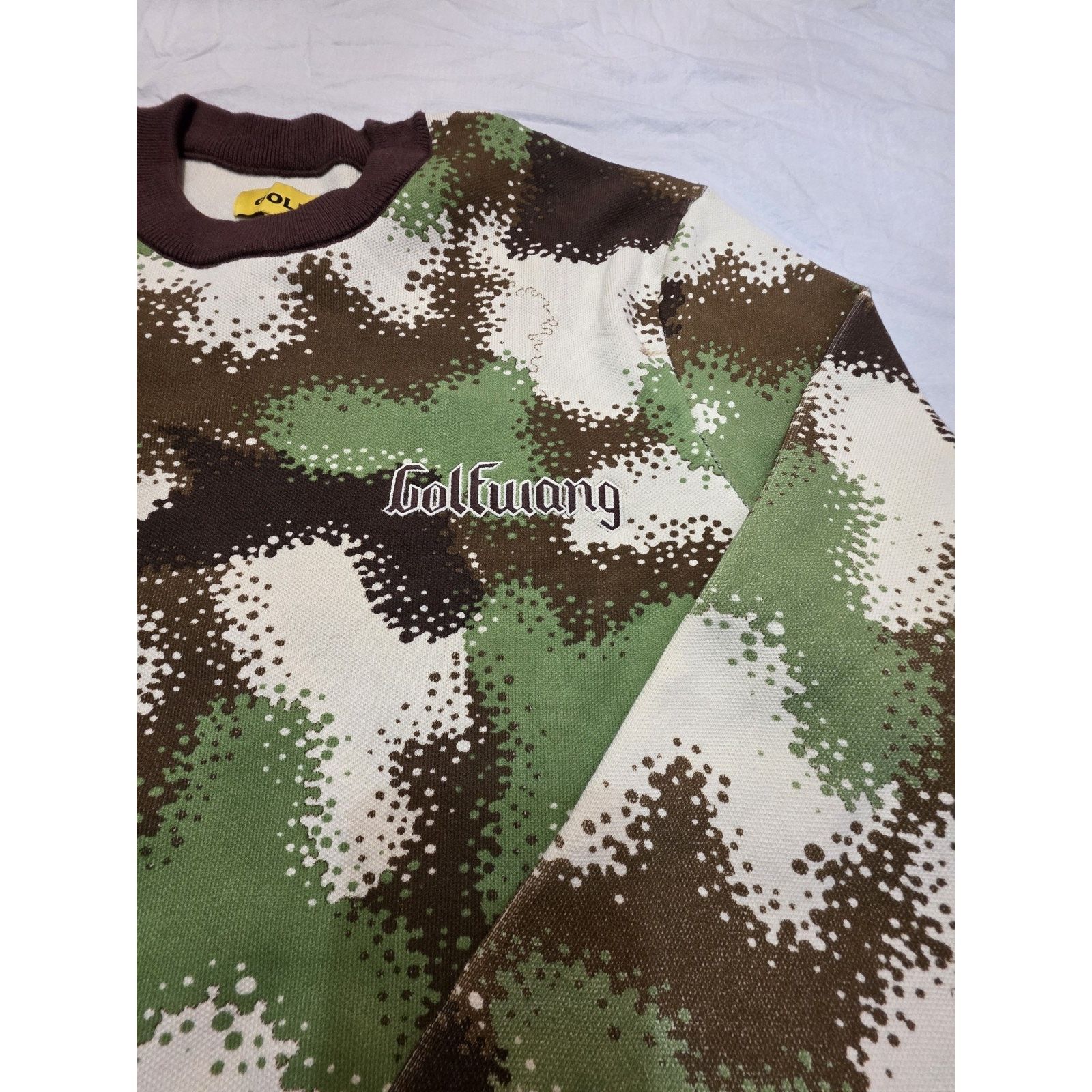 Other Golf Wang Spray Camouflage Long Sleeve Sweatshirt Men's Size US XL / EU 56 / 4 - 2 Thumbnail