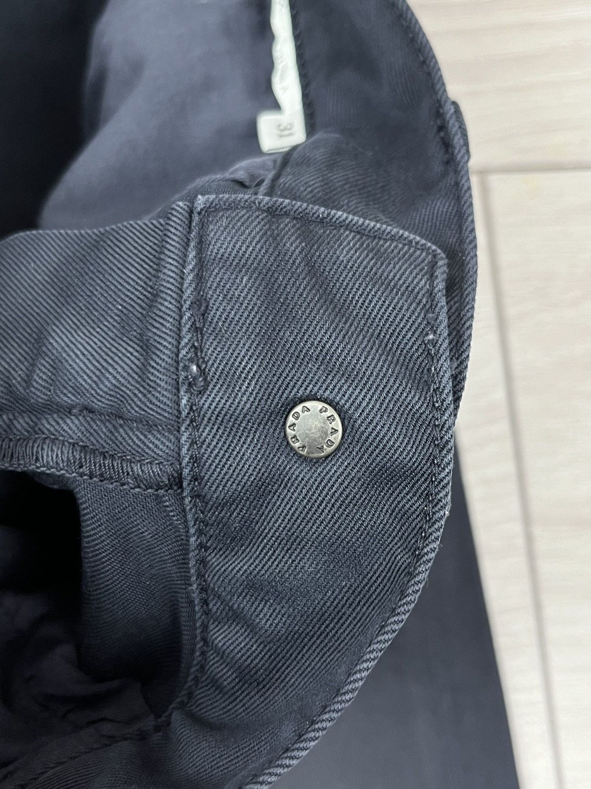Prada Prada Blue Navy Straight Denim Pants 31 size Size US 31 - 10 Thumbnail