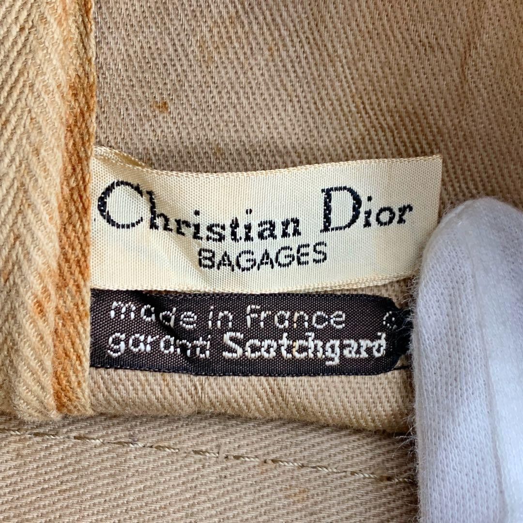Dior Dior - Boston Handbag Trotter Monogram Beige Brown Leather Size ONE SIZE - 11 Thumbnail