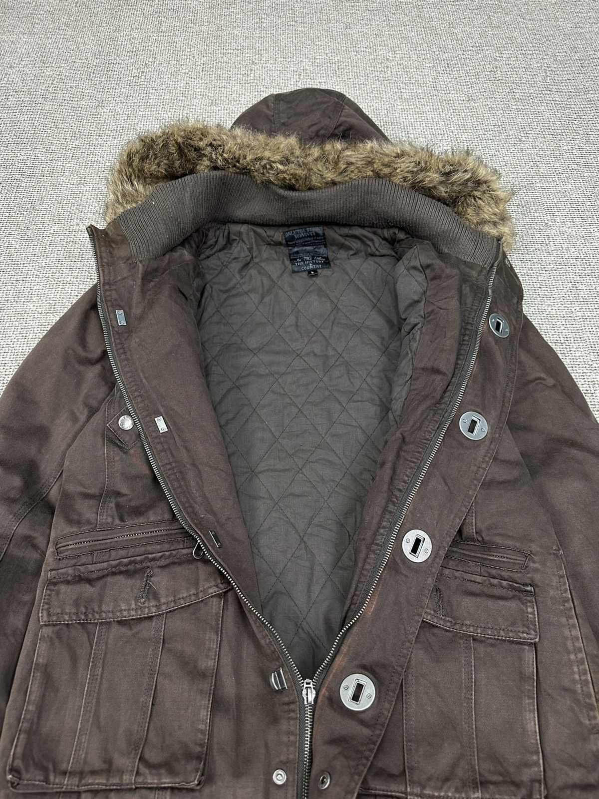 Le Grande Bleu (L.G.B.) In The Attic Fur Lgb Style Vkei Jacket Z258 ...