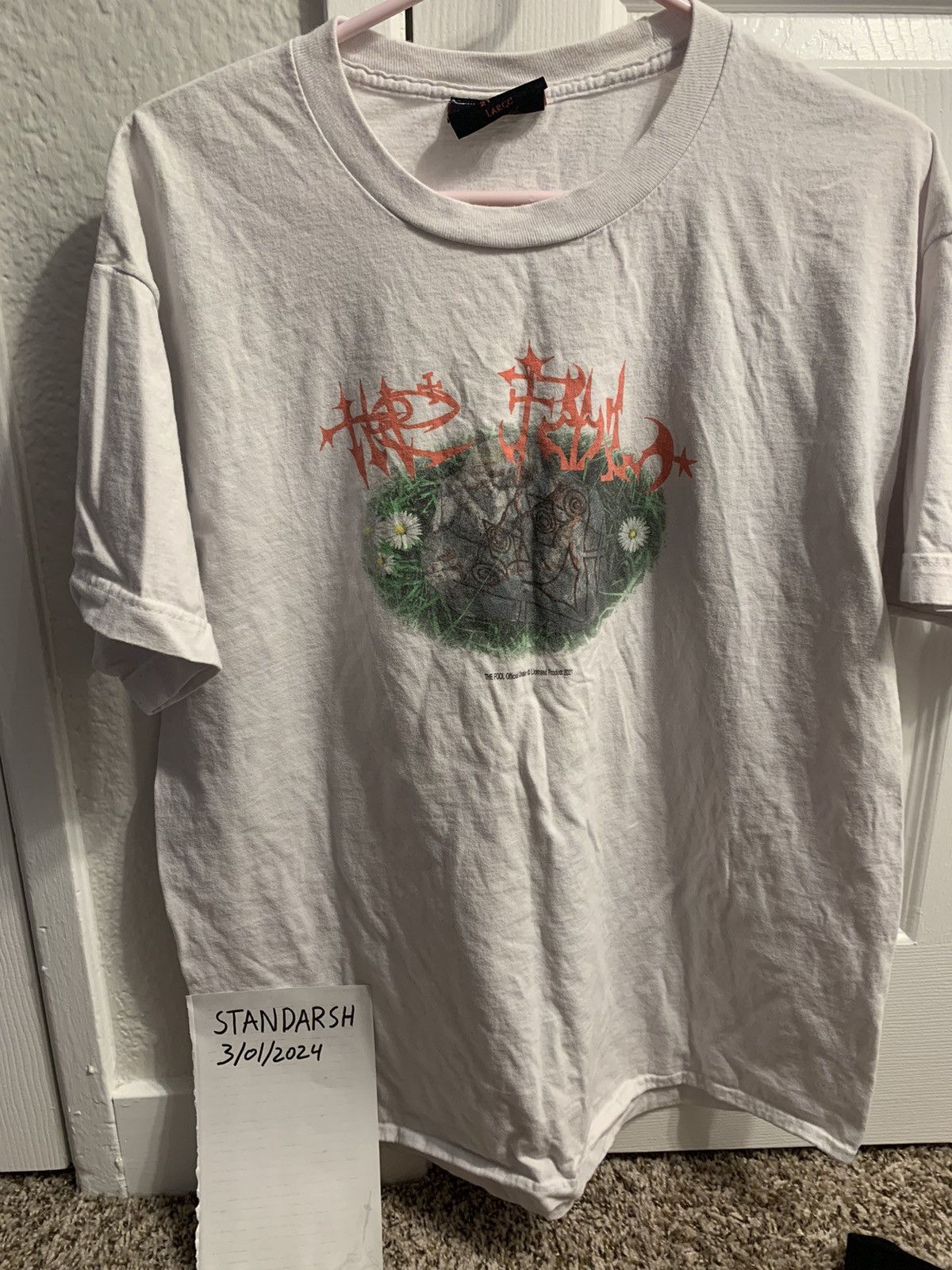 Drain Gang × Sad Boys × Sad Boys Sbe Merch BLADEE the fool tshirt large ...
