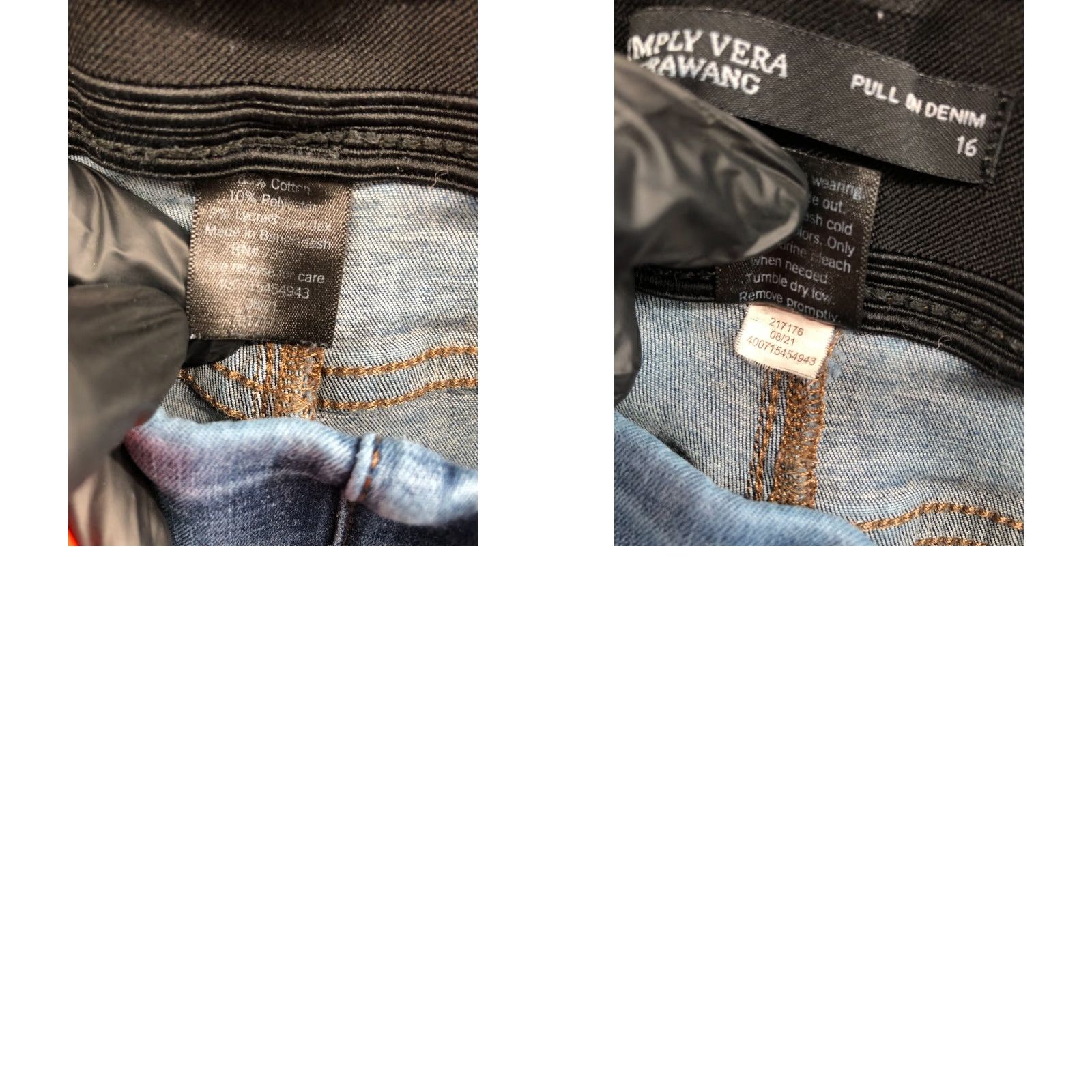 Vera Wang Vera Wang Jeans Jegging Medium Wash Blue Size 16 Womens 27in Inseam Regular Fit Pocket 5-Pocket Zipper Button Denim N/A Flaw? (but must not add info) Size 38" / US 16 / IT 52 - 9 Thumbnail